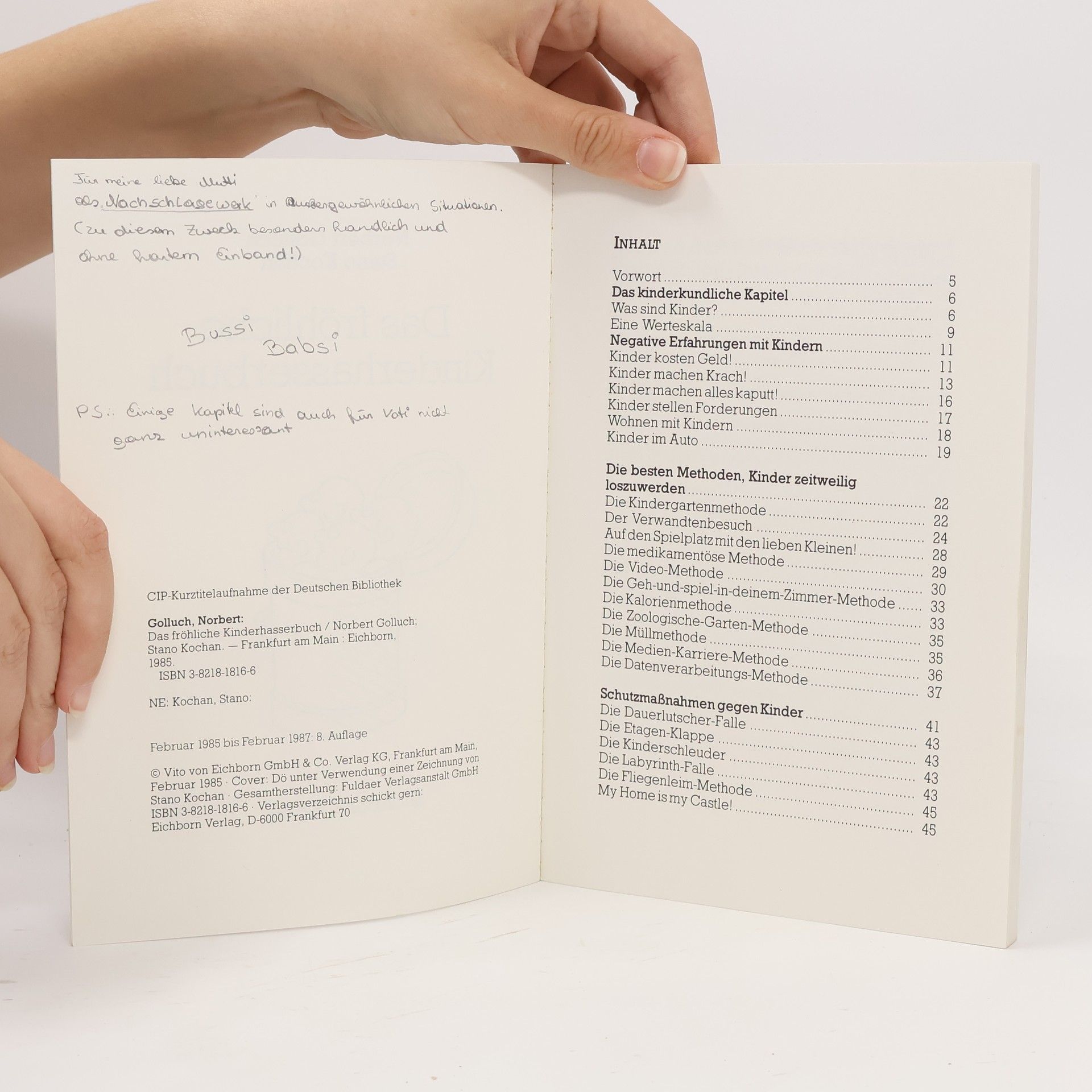 Norbert Golluch Das fröhliche Kinderhasserbuch