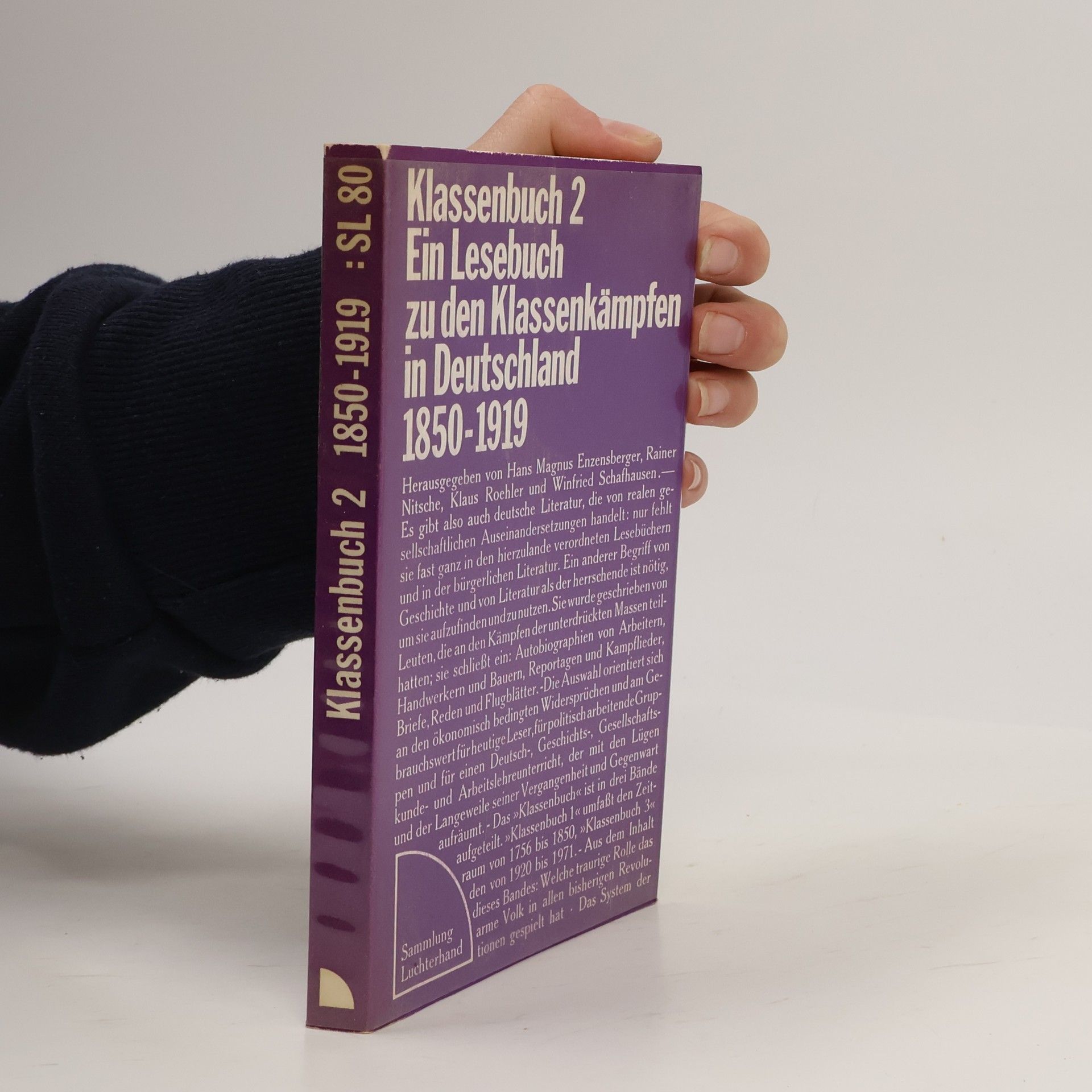 Autorenkollektiv Klassenbuch 2. Ein Lesen buch zu den Klassenkämpf in Deutschland 1850-1919