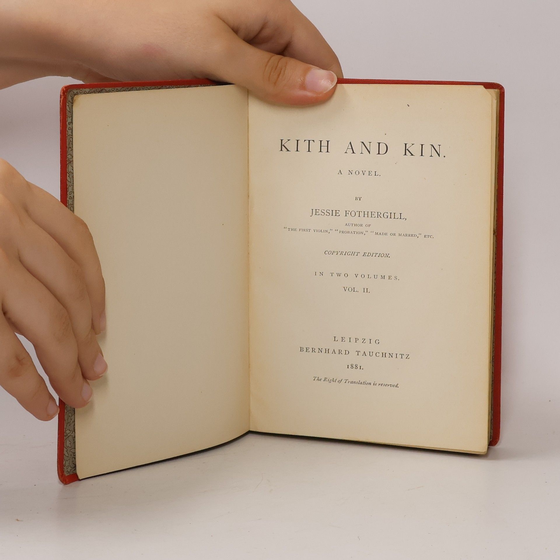 Jessie Forthergill Kith and Kin