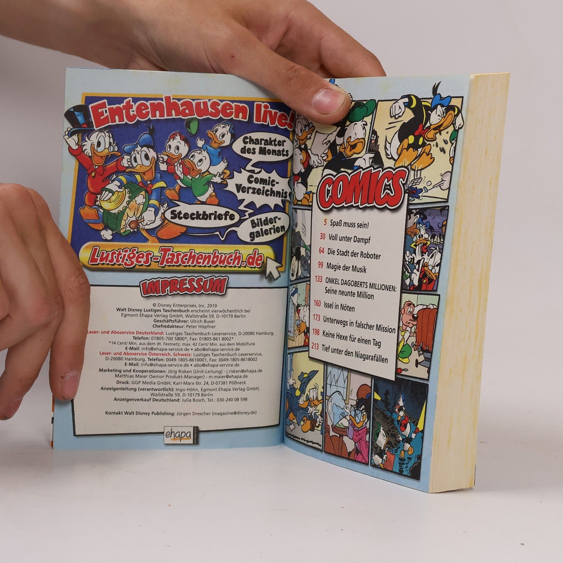 Walt Disney Lustiges Taschenbuch 407. Spass muss sein!