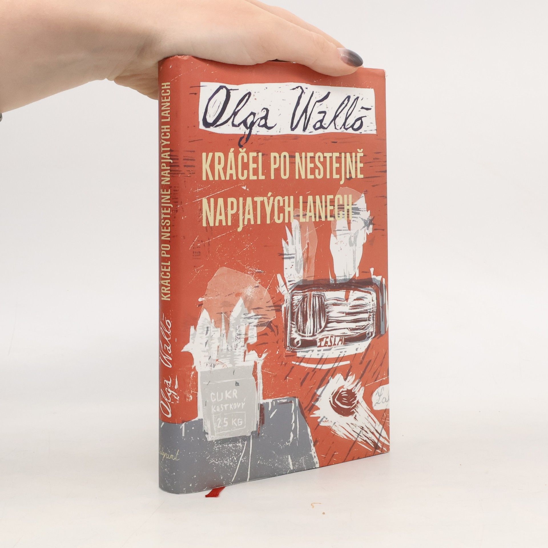 Olga Walló Kráčel po nestejně napjatých lanech