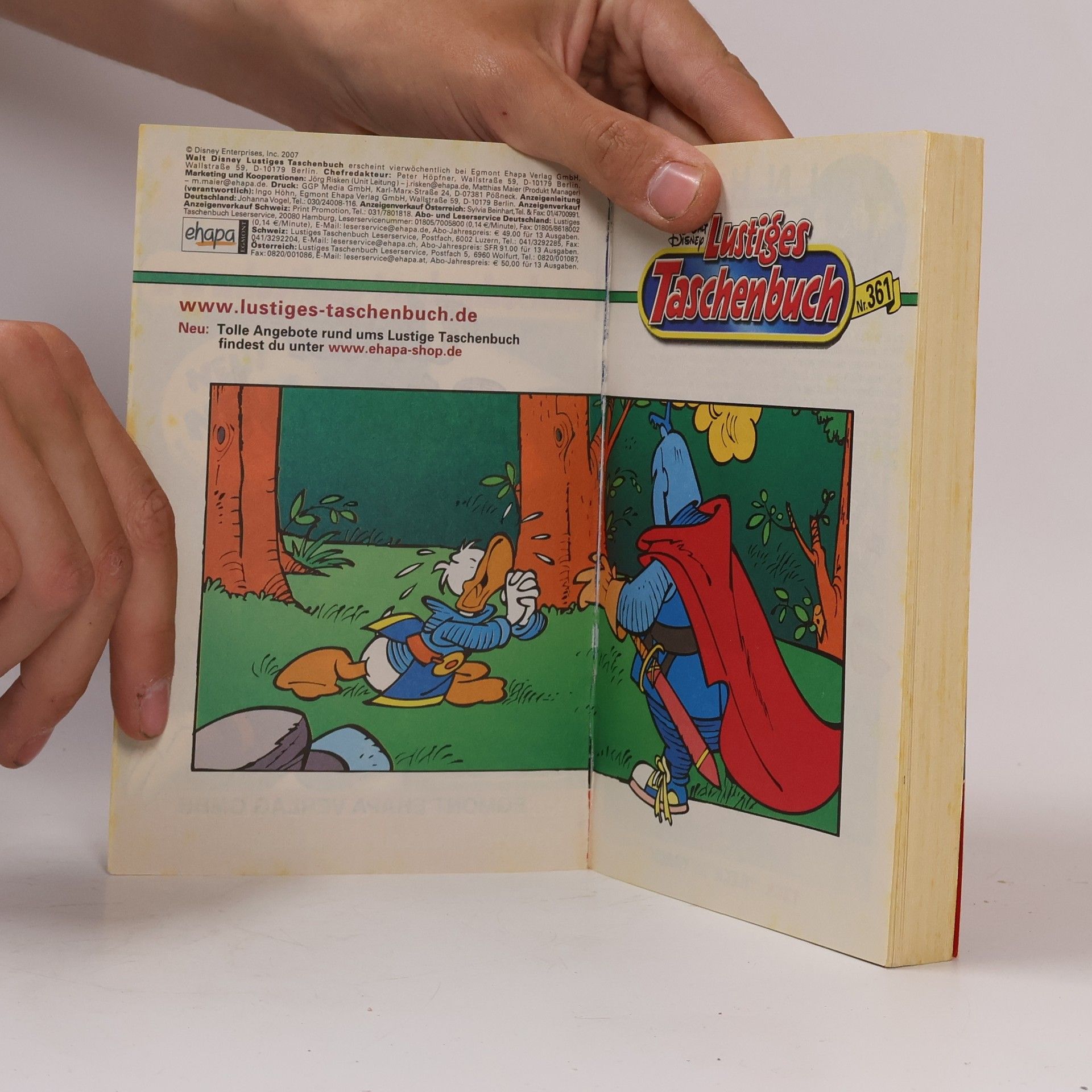 Walt Disney Lustiges Taschenbuch 361. Unter Rittern!