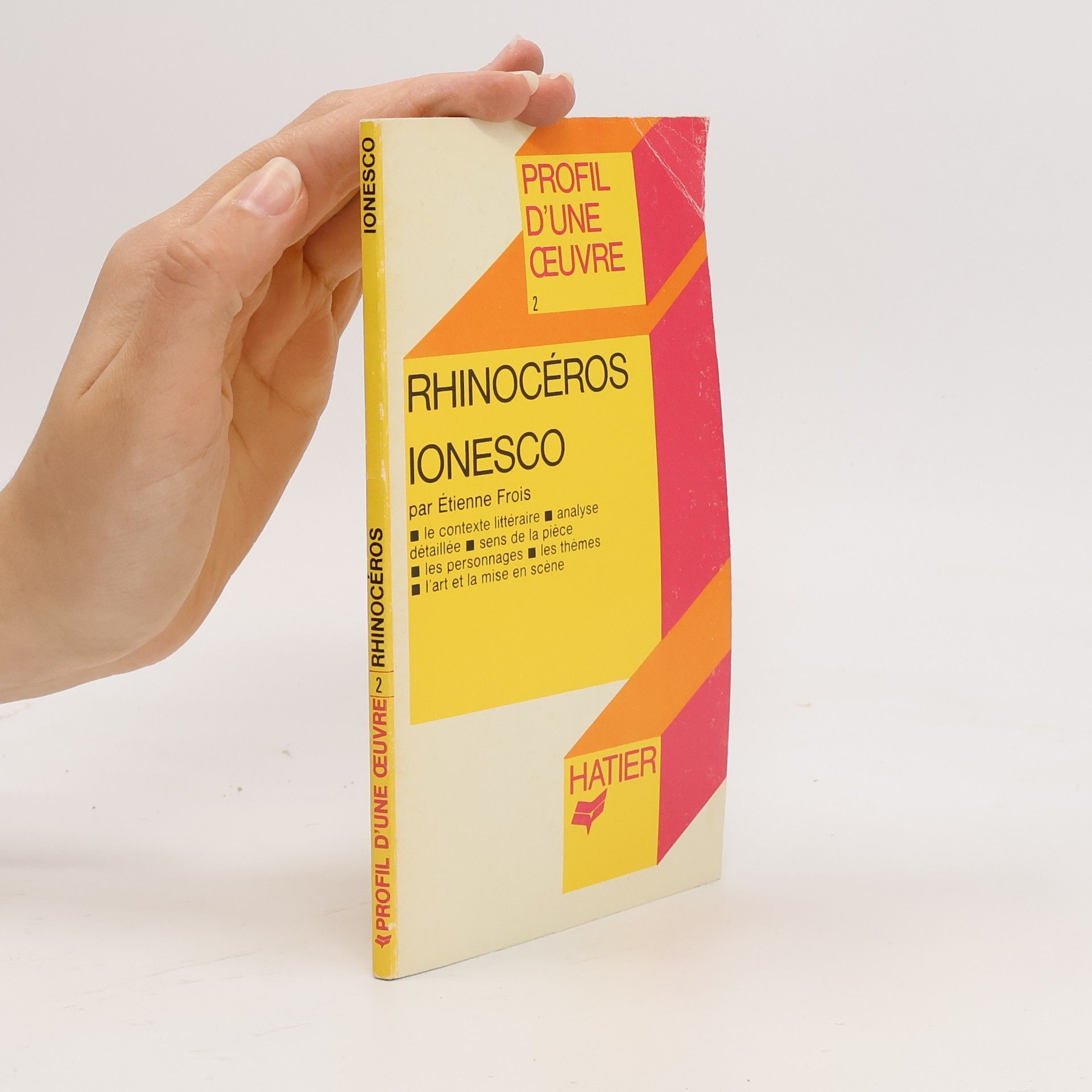 Etienne Frois Rhinocéros [d'] Ionesco