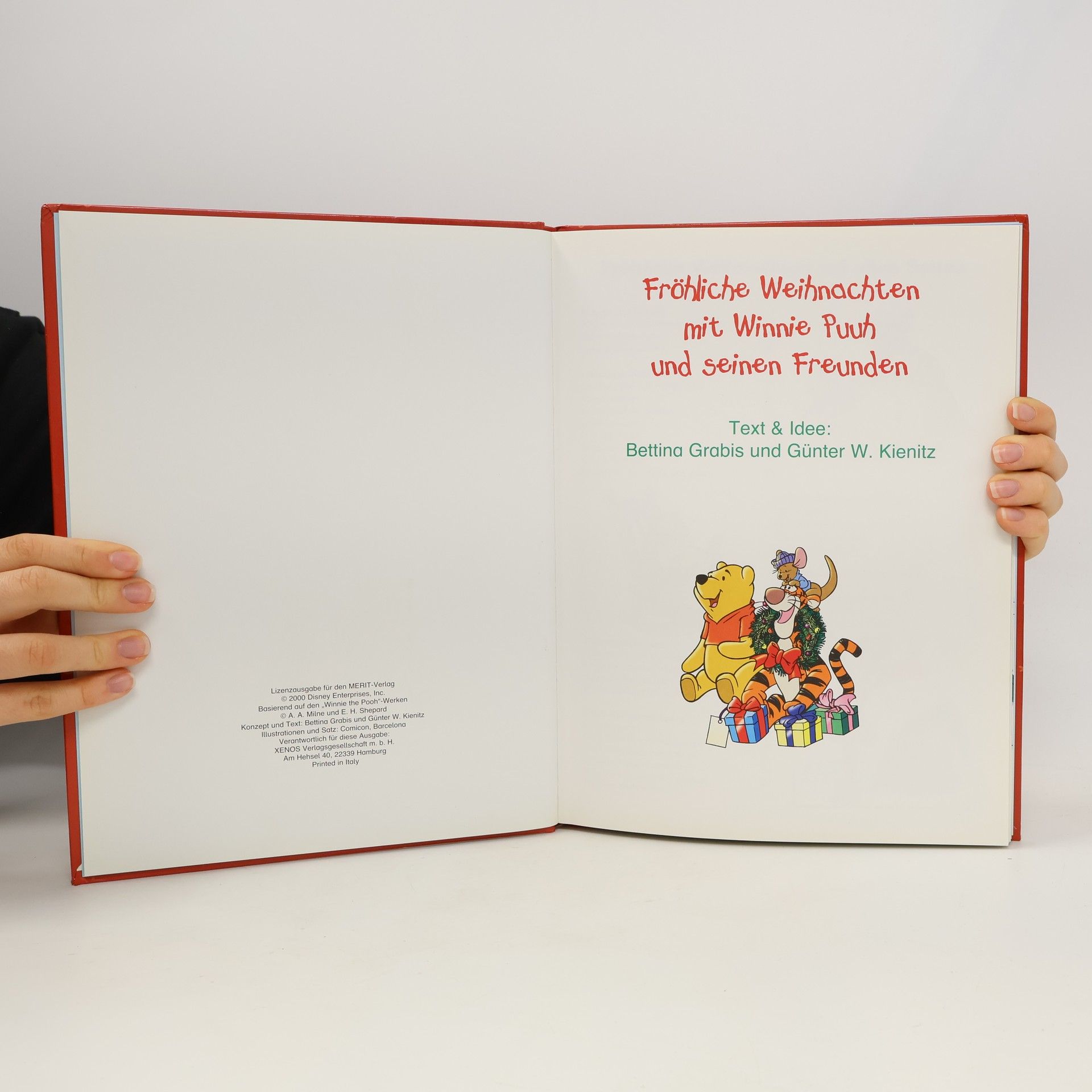 Autorenkollektiv Fröhliche Weihnachten mit Winnie Puuh und seinen Freunden
