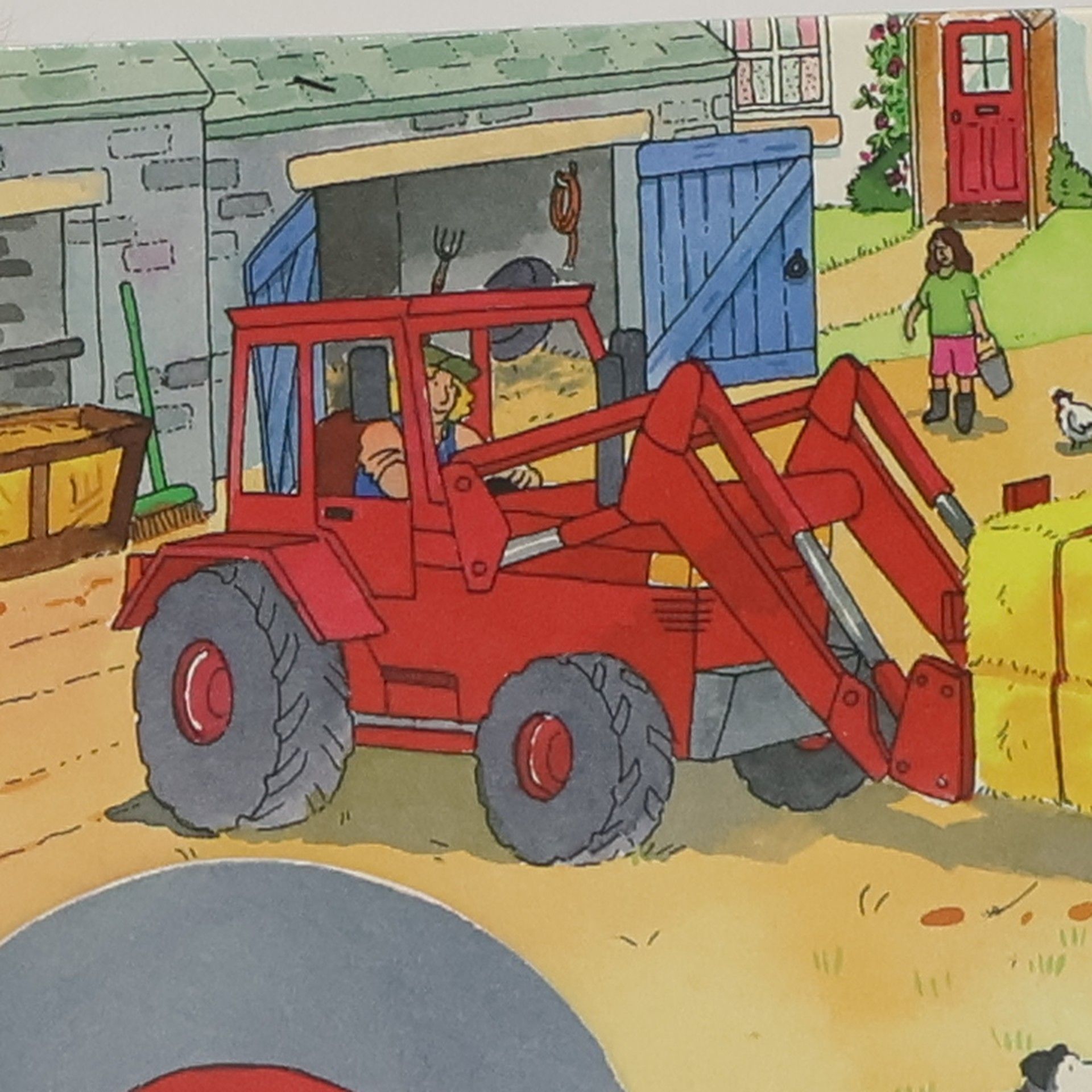 Jane Brett Wir fahren mit dem Traktor