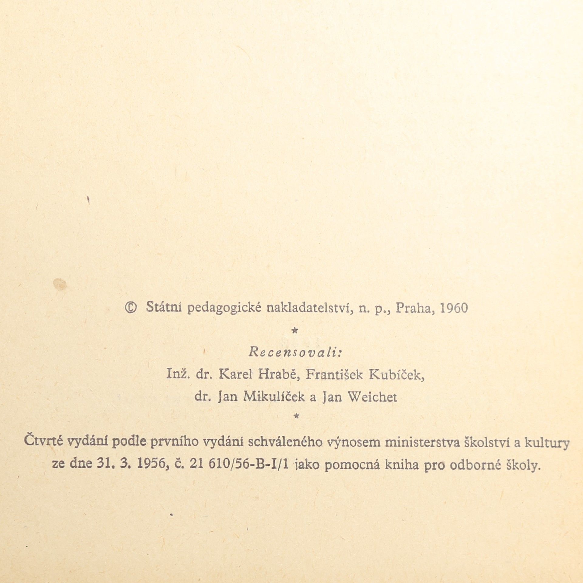 Josef Bartůněk Matematické, fyzikální a chemické tabulky pro odborné školy