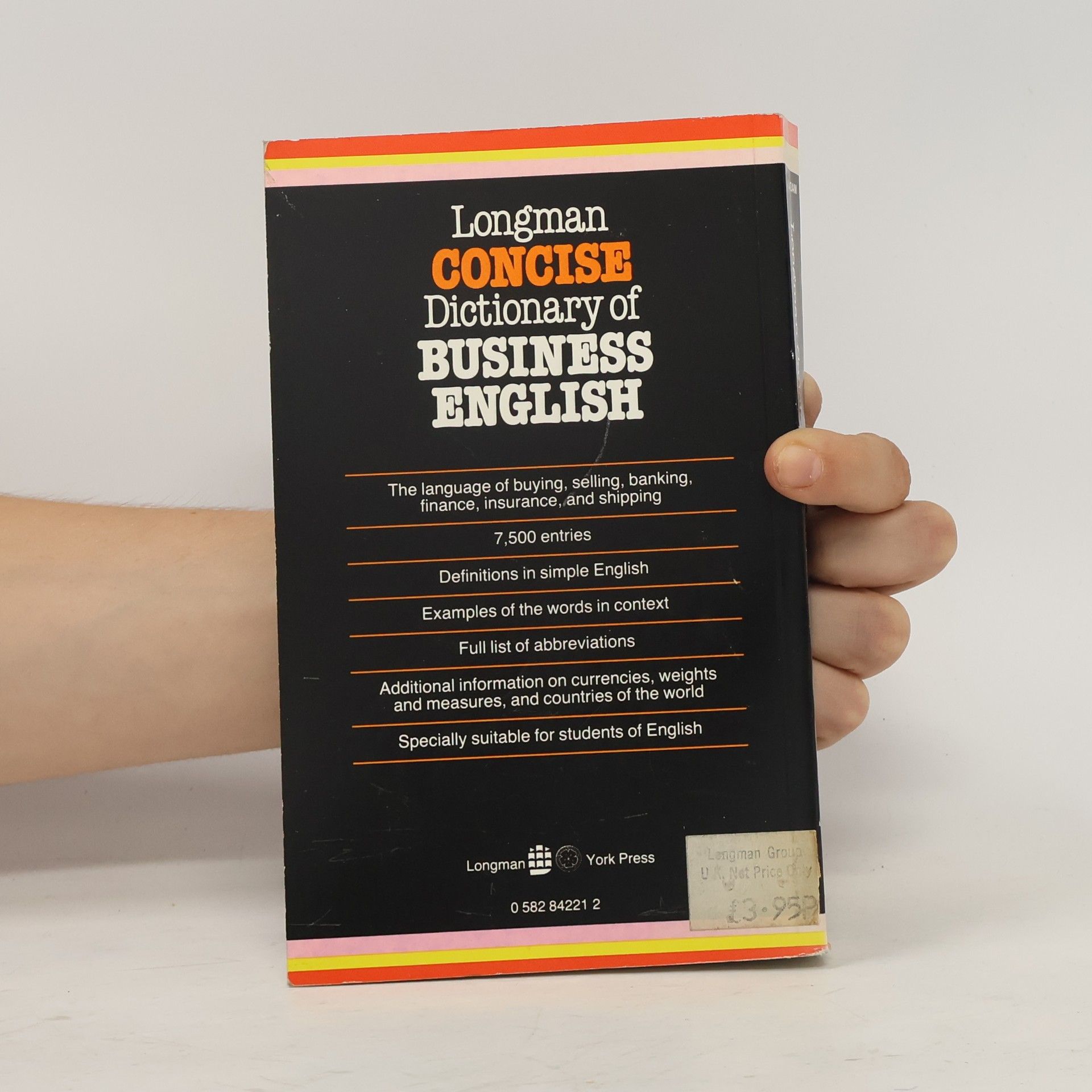 J. H. Adam Longman Concise Dictionary of Business English