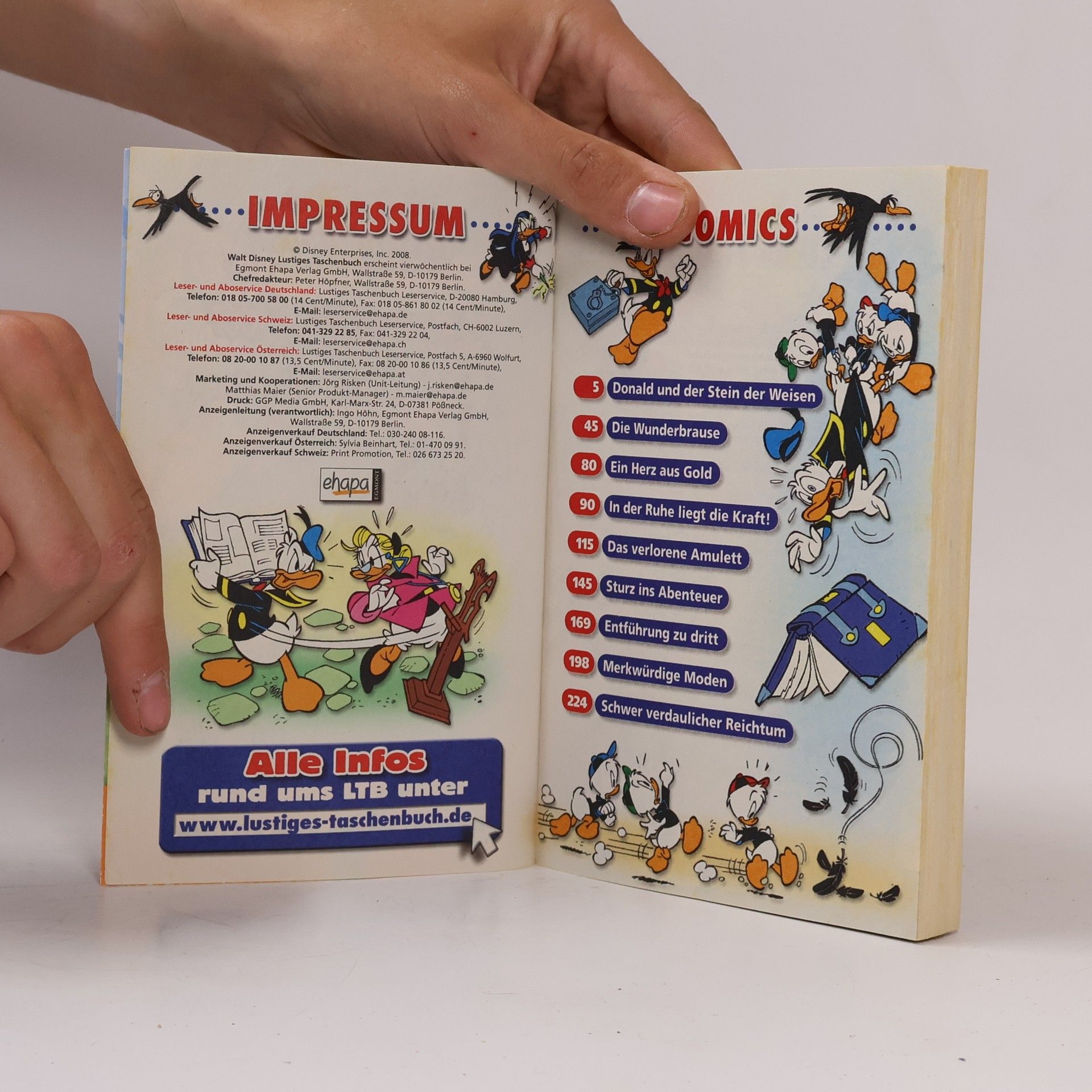 Walt Disney Lustiges Taschenbuch Nr. 376