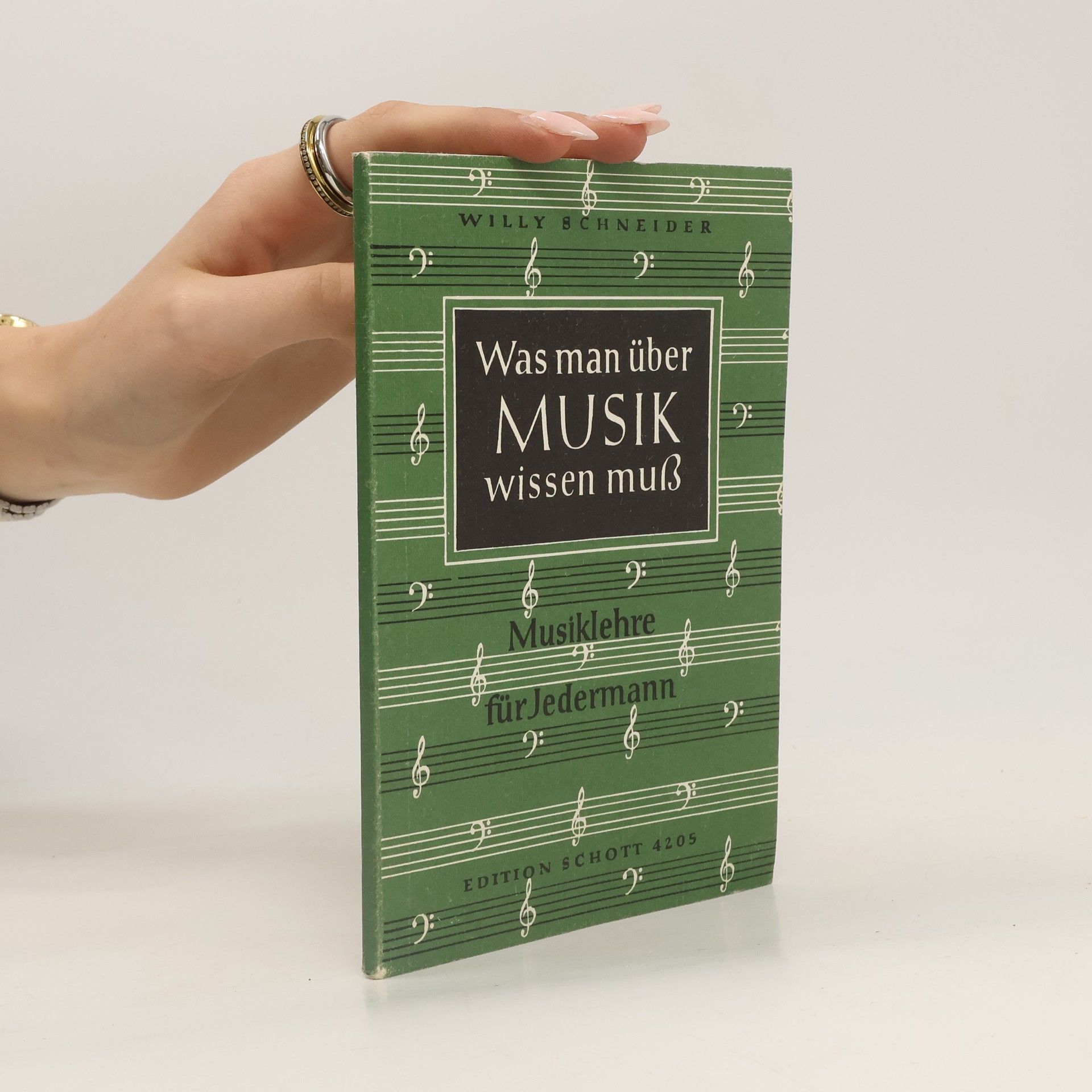 Schneider Was man über Musik wissen muß