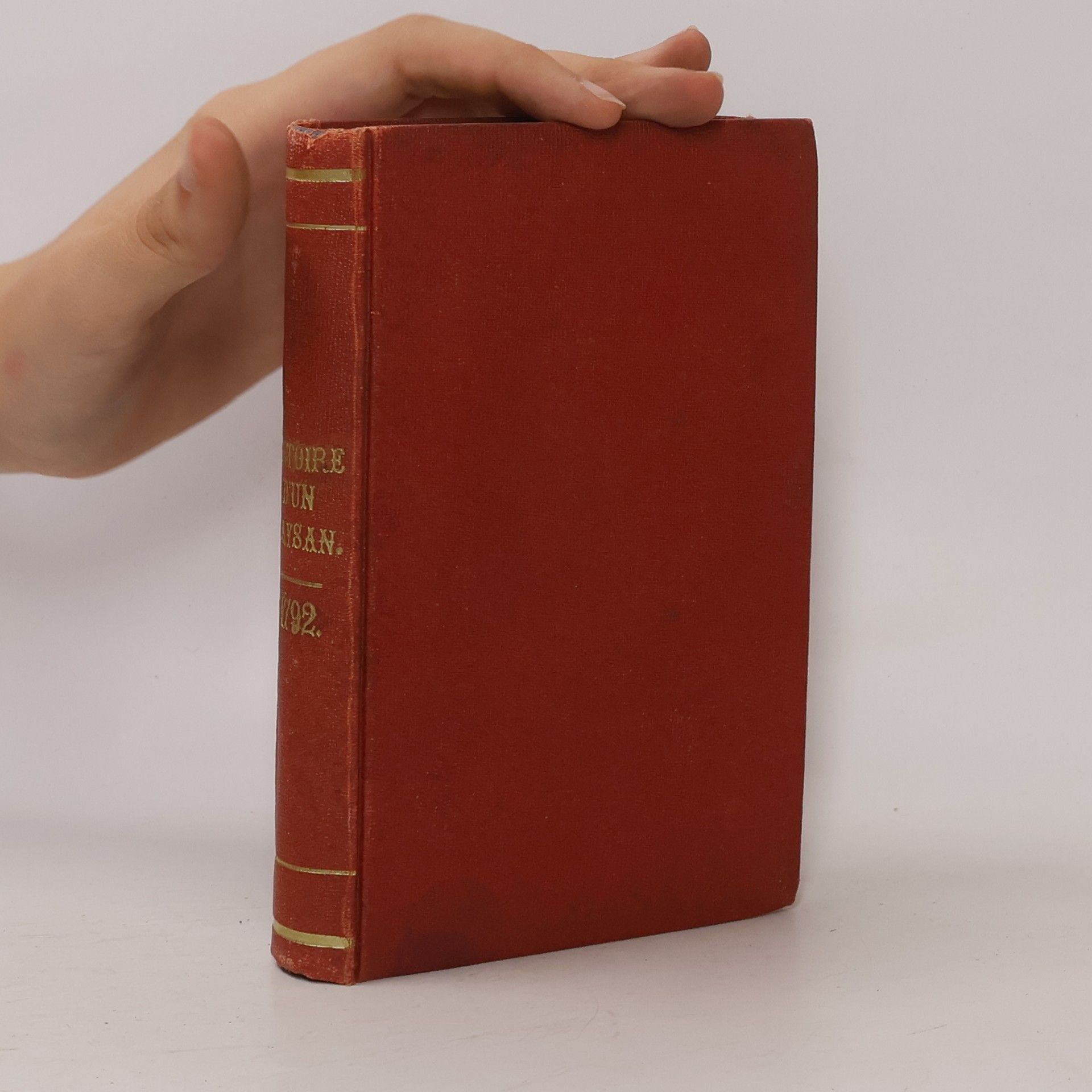 Alexandre Chatrian Histoire d'un Paysan. La Patrie en Danger 1792