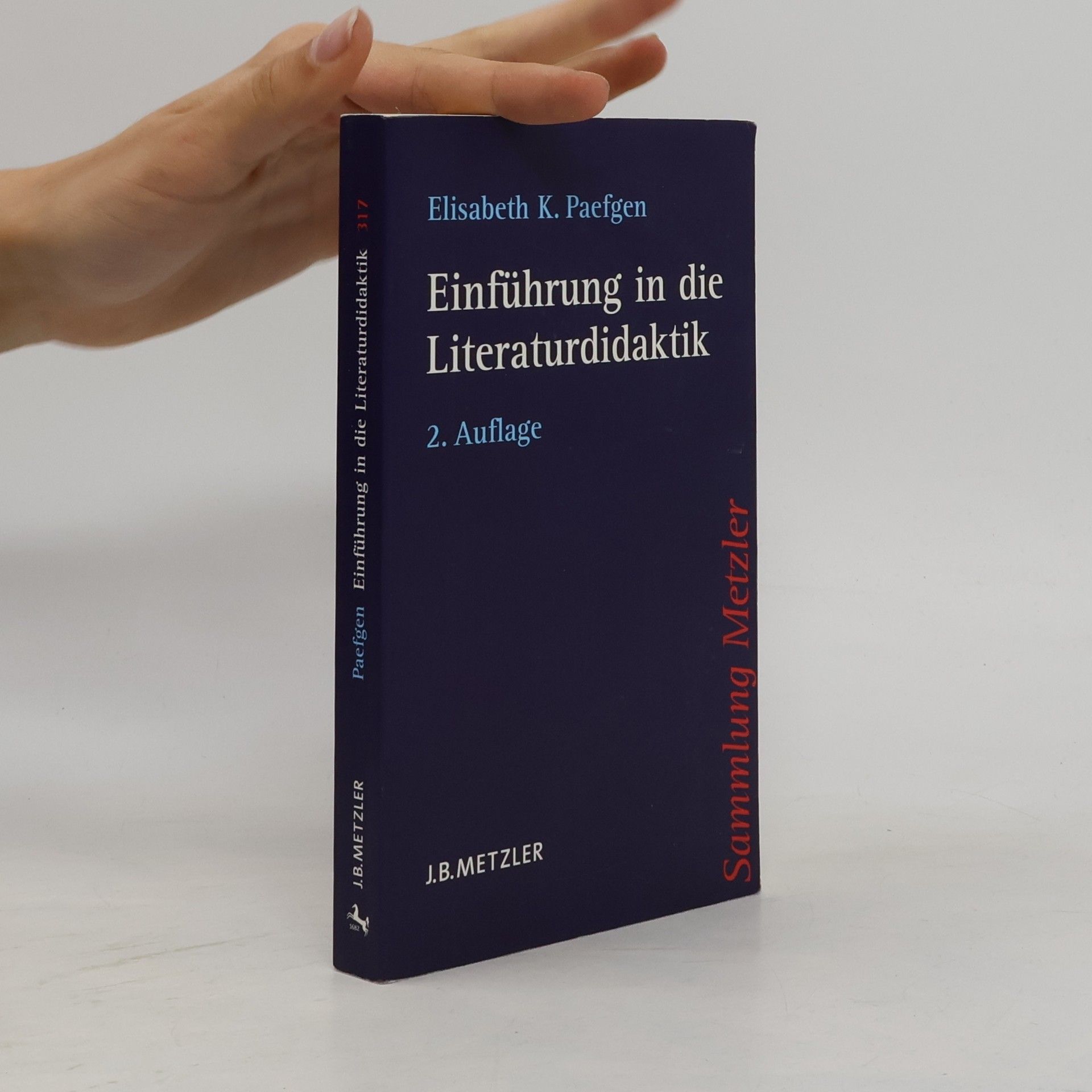 Elisabeth Katharina Paefgen Einführung in die Literaturdidaktik