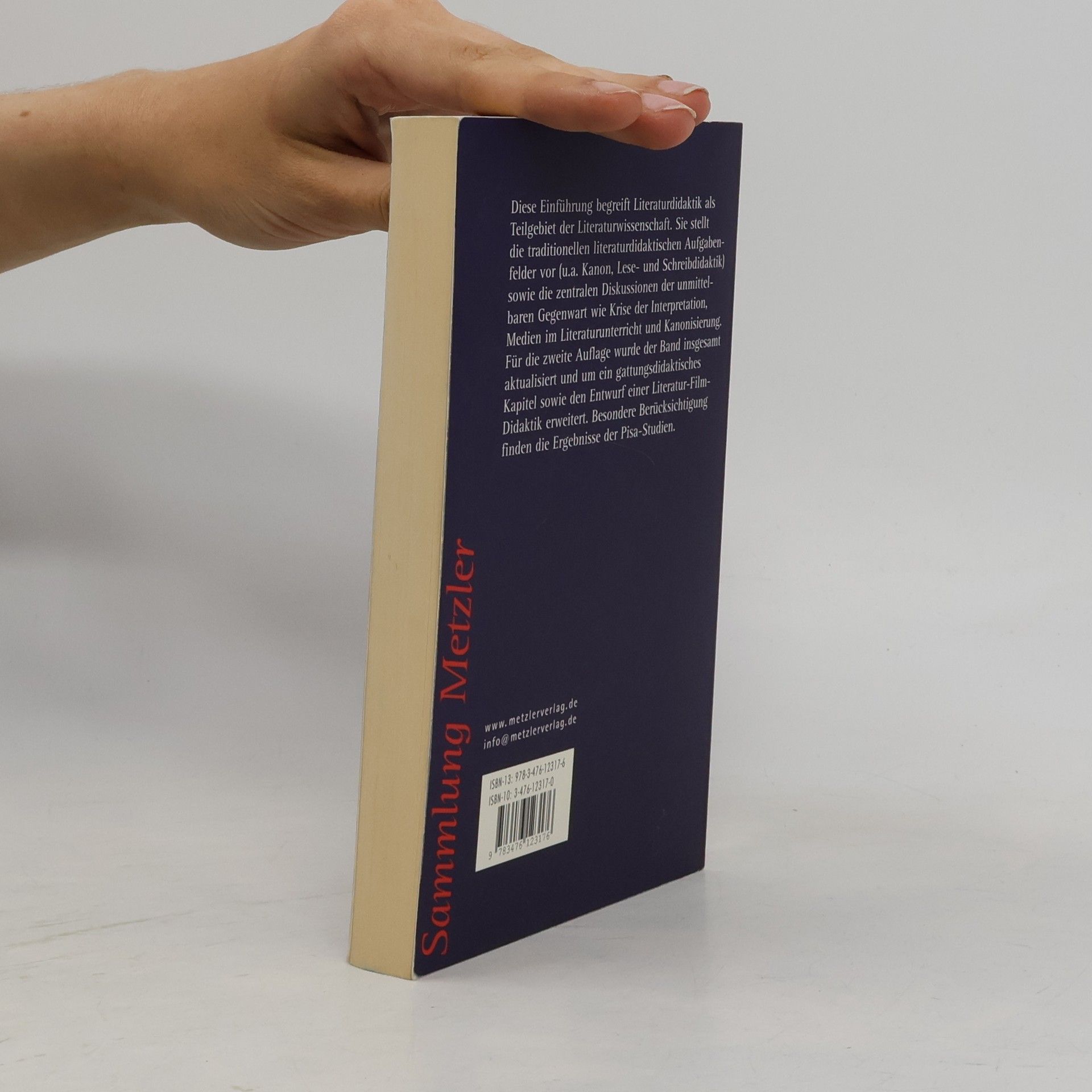 Elisabeth Katharina Paefgen Einführung in die Literaturdidaktik