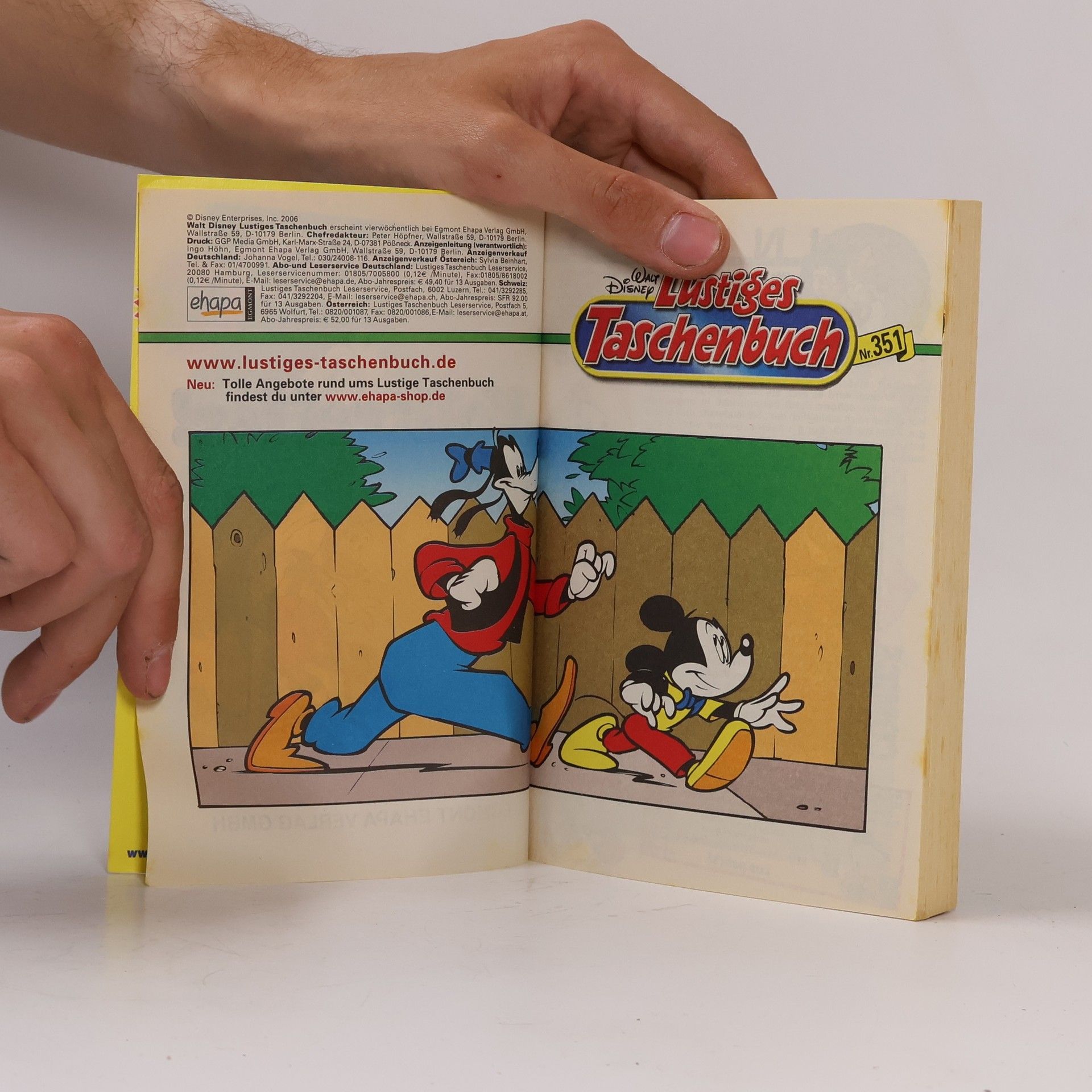 Walt Disney Lustiges Taschenbuch 351. Volltreffer!