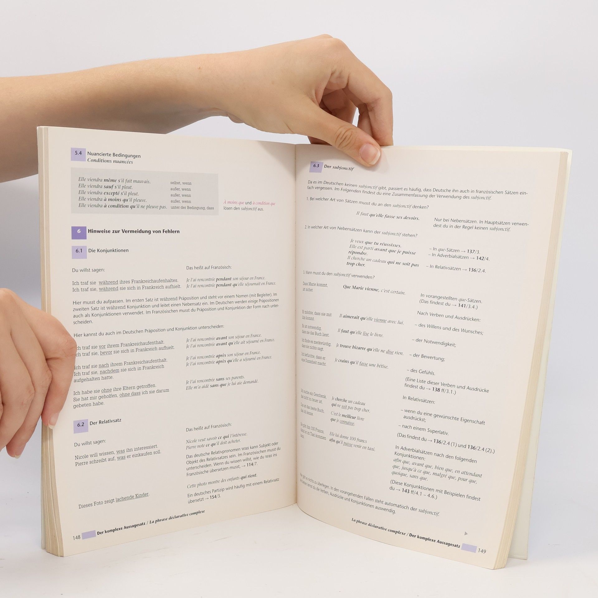 Französische Grammatik für die Mittel- und Oberstufe