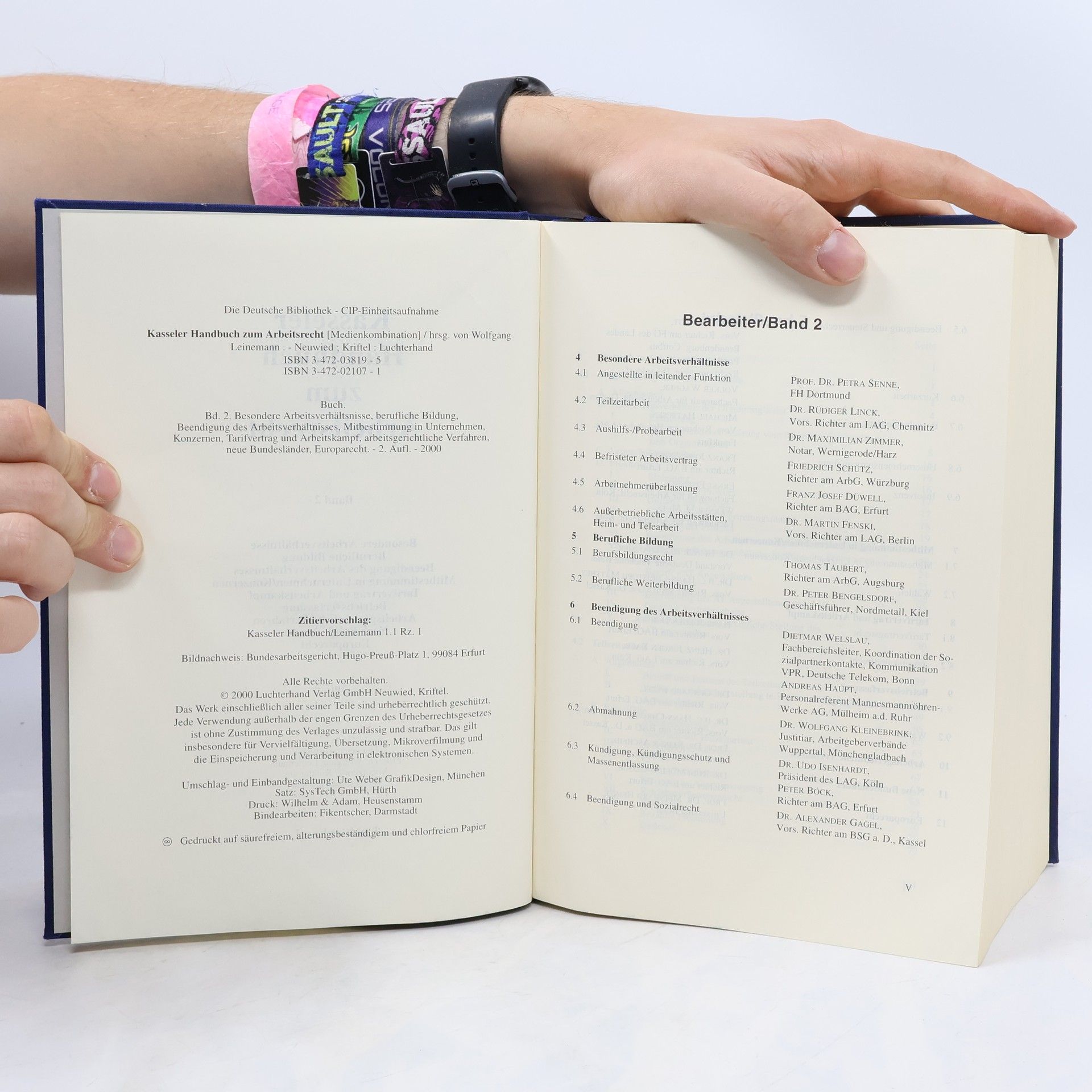 Wolfgang Leinemann Kasseler Handbuch zum Arbeitsrecht