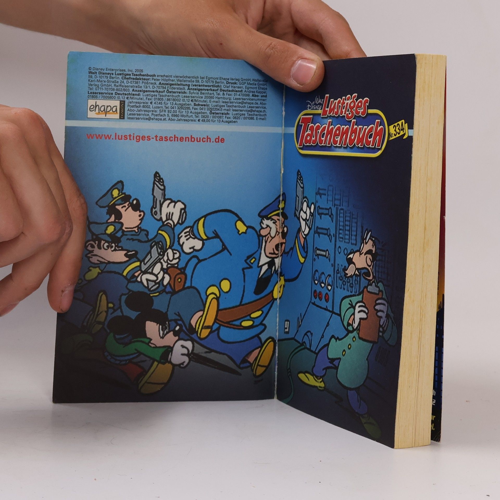 Walt Disney Lustiges Taschenbuch 334. Stromausfall in Entenhausen
