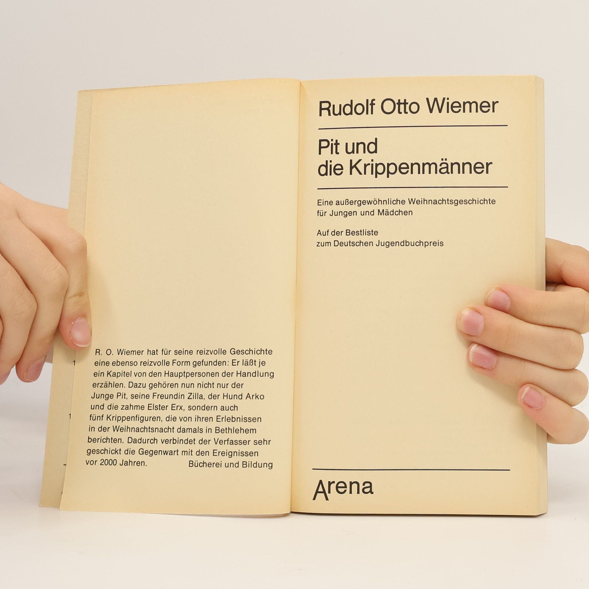 Rudolf Otto Wiemer Pit und die Krippenmänner