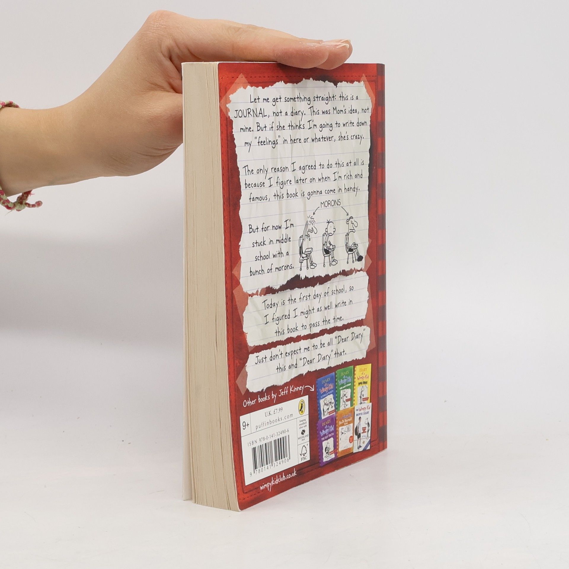 Jeff Kinney Diary of a Wimpy Kid 1