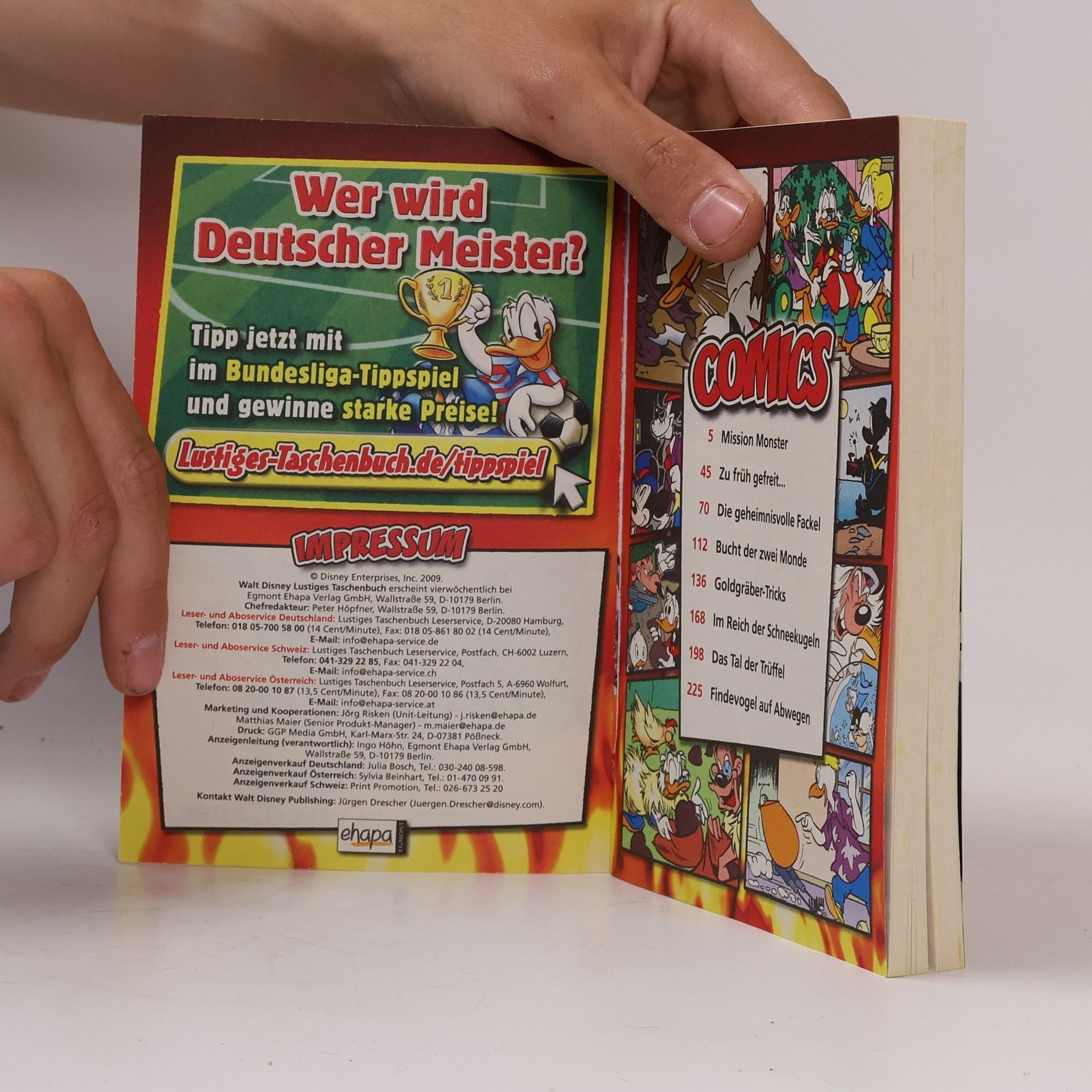 Walt Disney Lustiges Taschenbuch 393. Mission monster