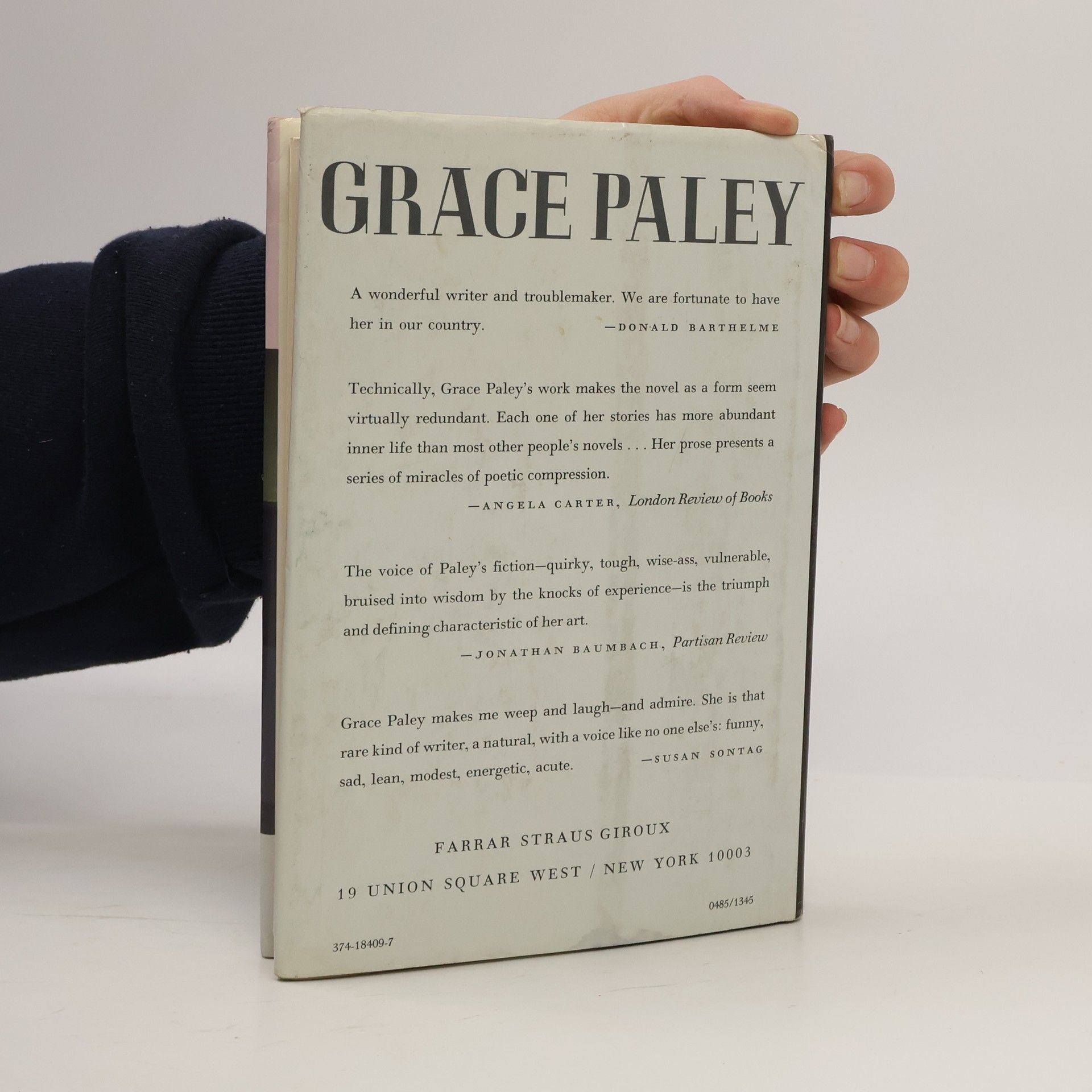 Grace Paley Later the Same Day