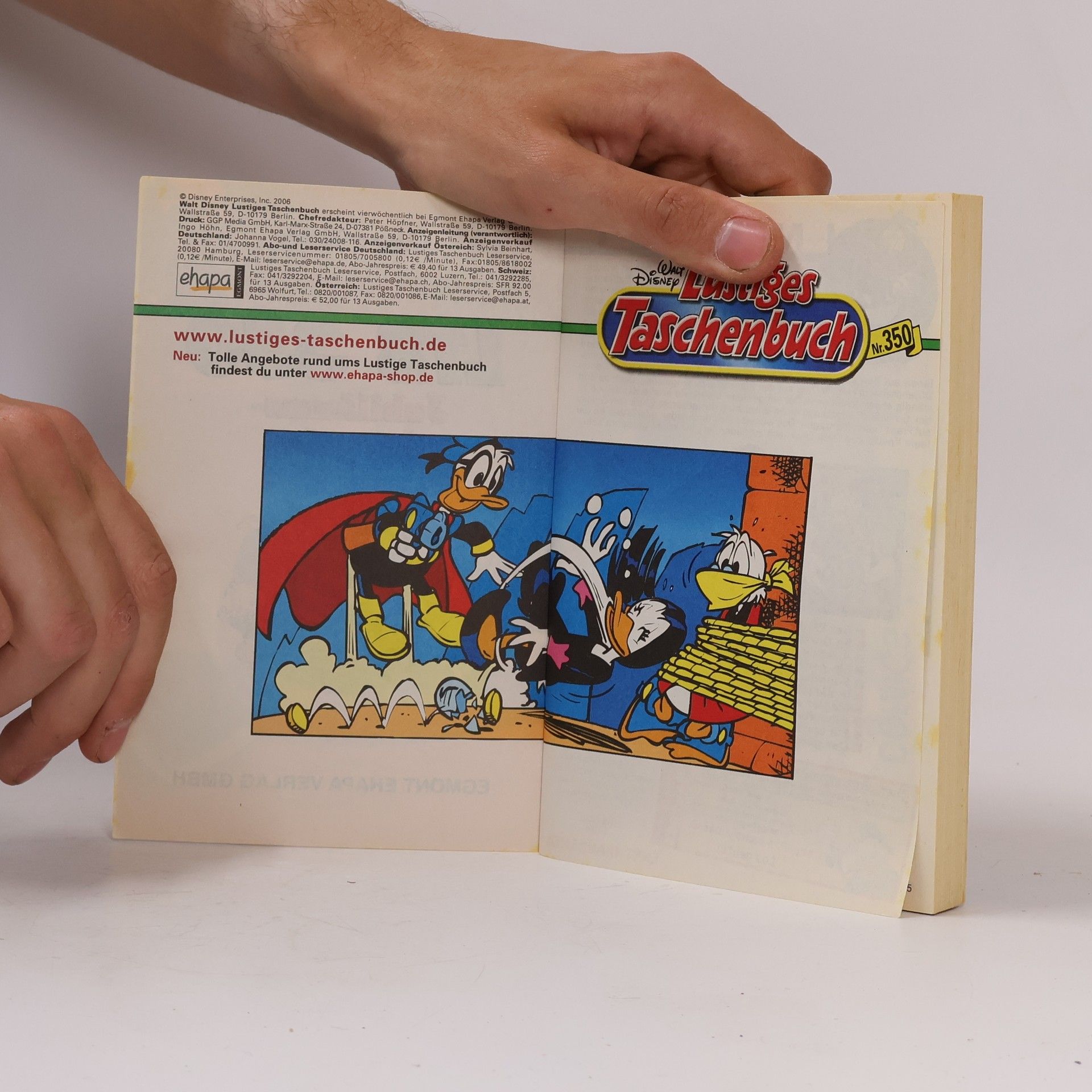 Walt Disney Lustiges Taschenbuch 350. Jubiläums-Ausgabe