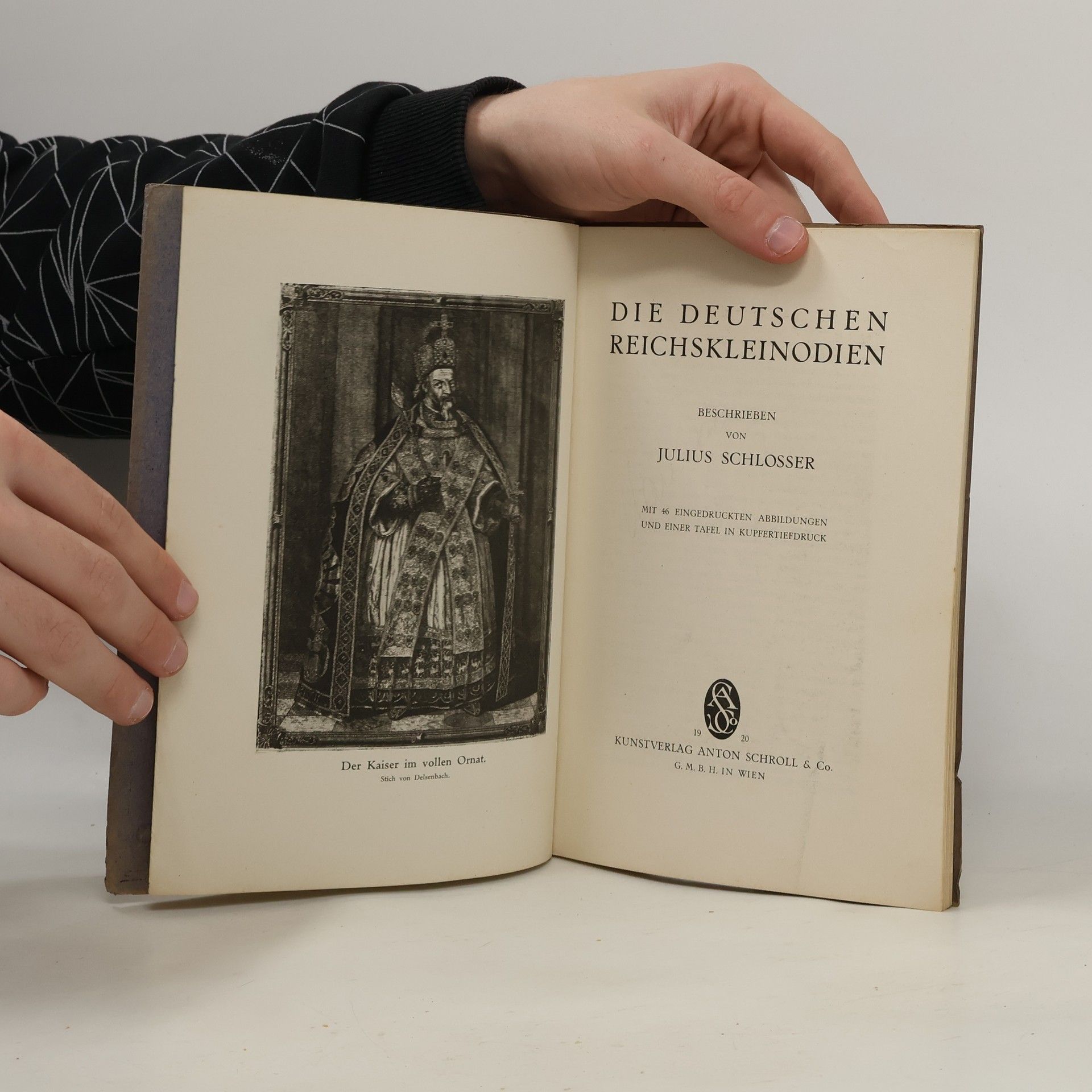 Julius von Schlosser Die Deutschen Reichskleinodien