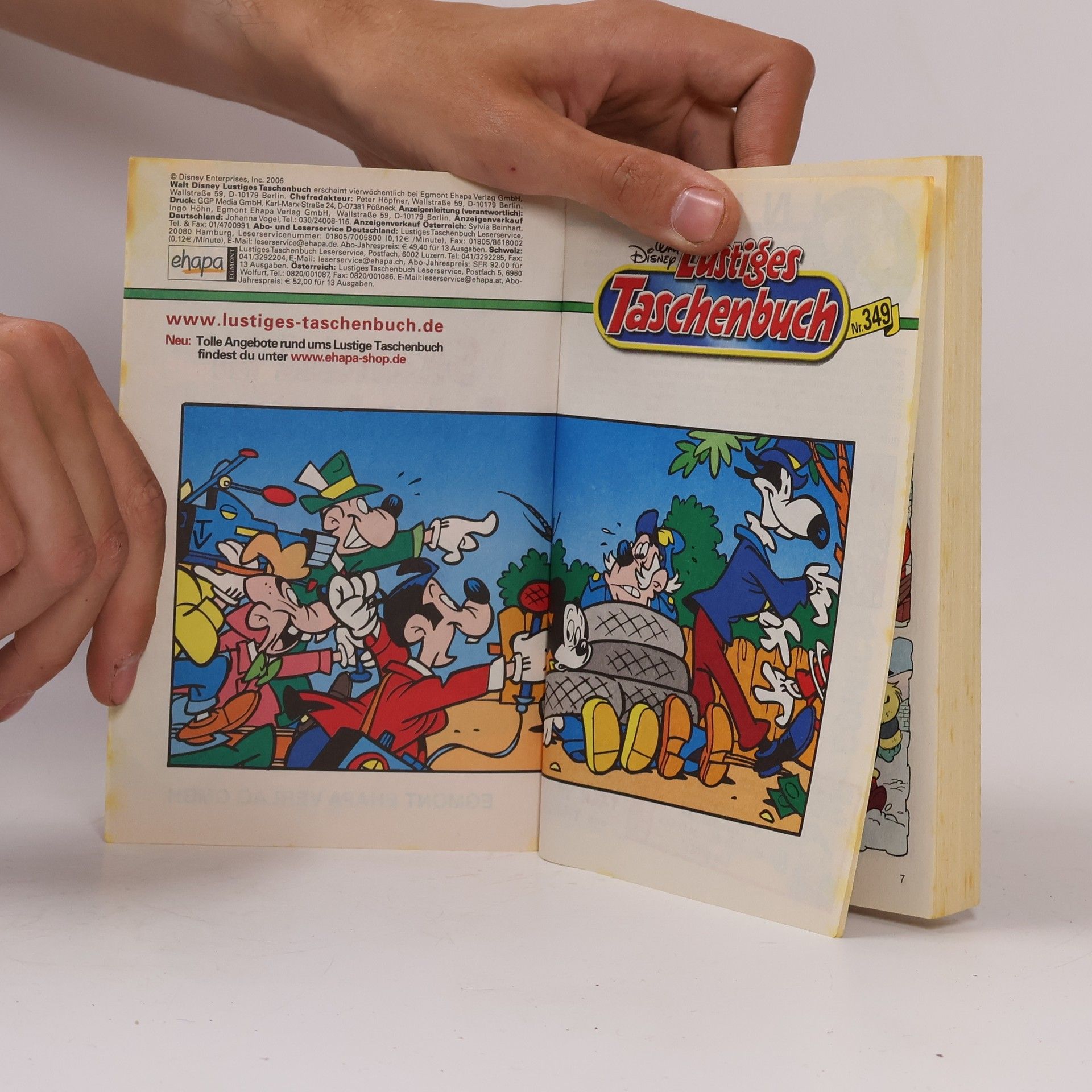 Walt Disney Lustiges Taschenbuch 349. Skandal in Entenhausen