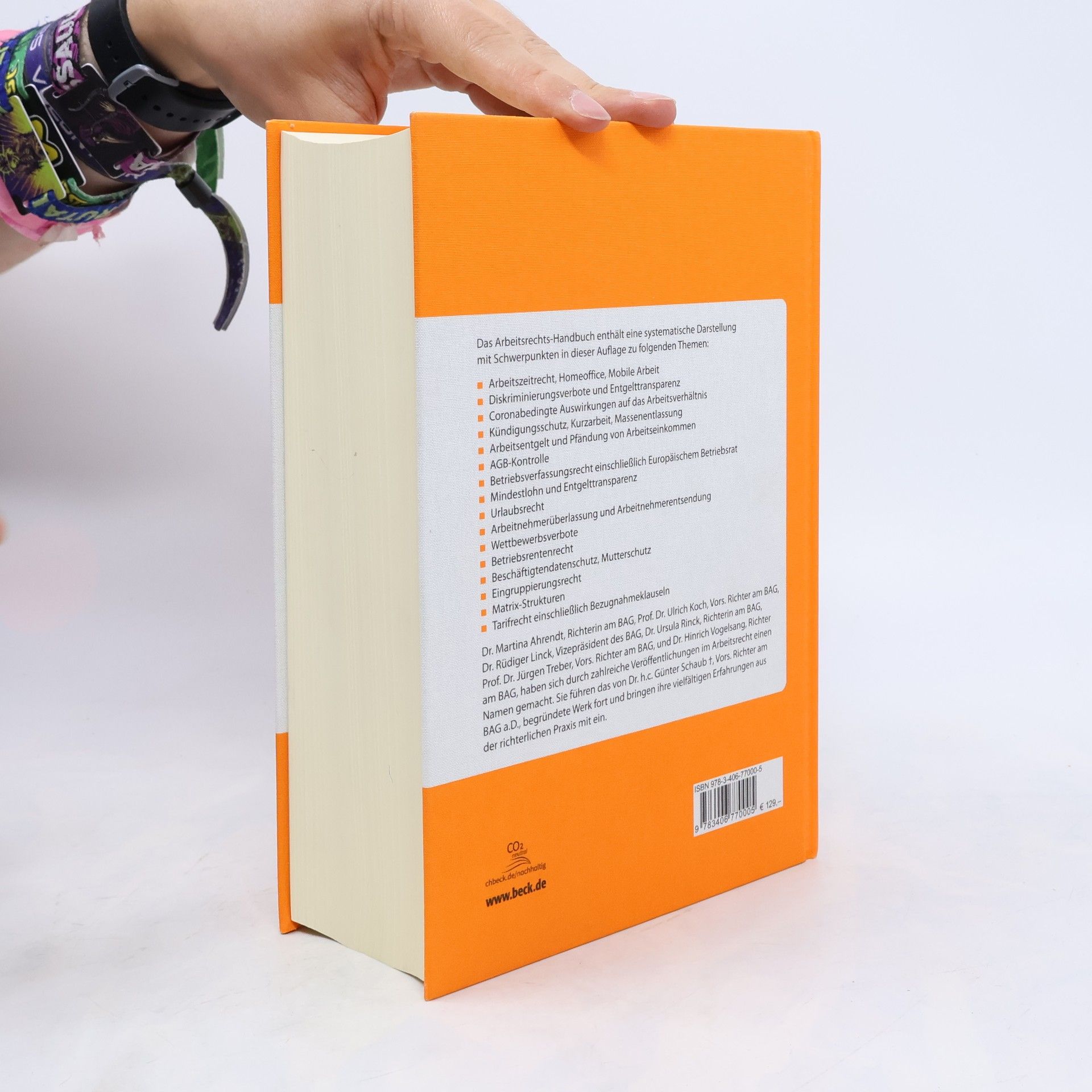 Günter Schaub Arbeitsrechts-Handbuch 19. Auflage