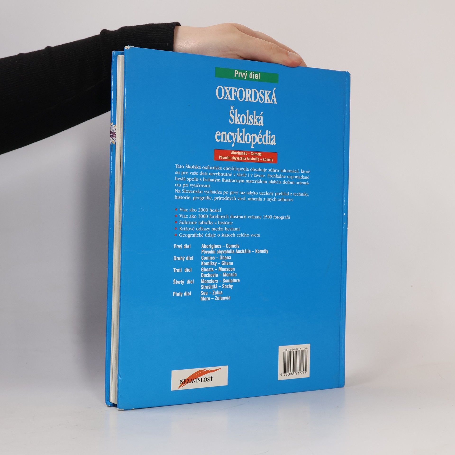 Autorenkollektiv Oxfordská školská encyklopédia. Prvý diel