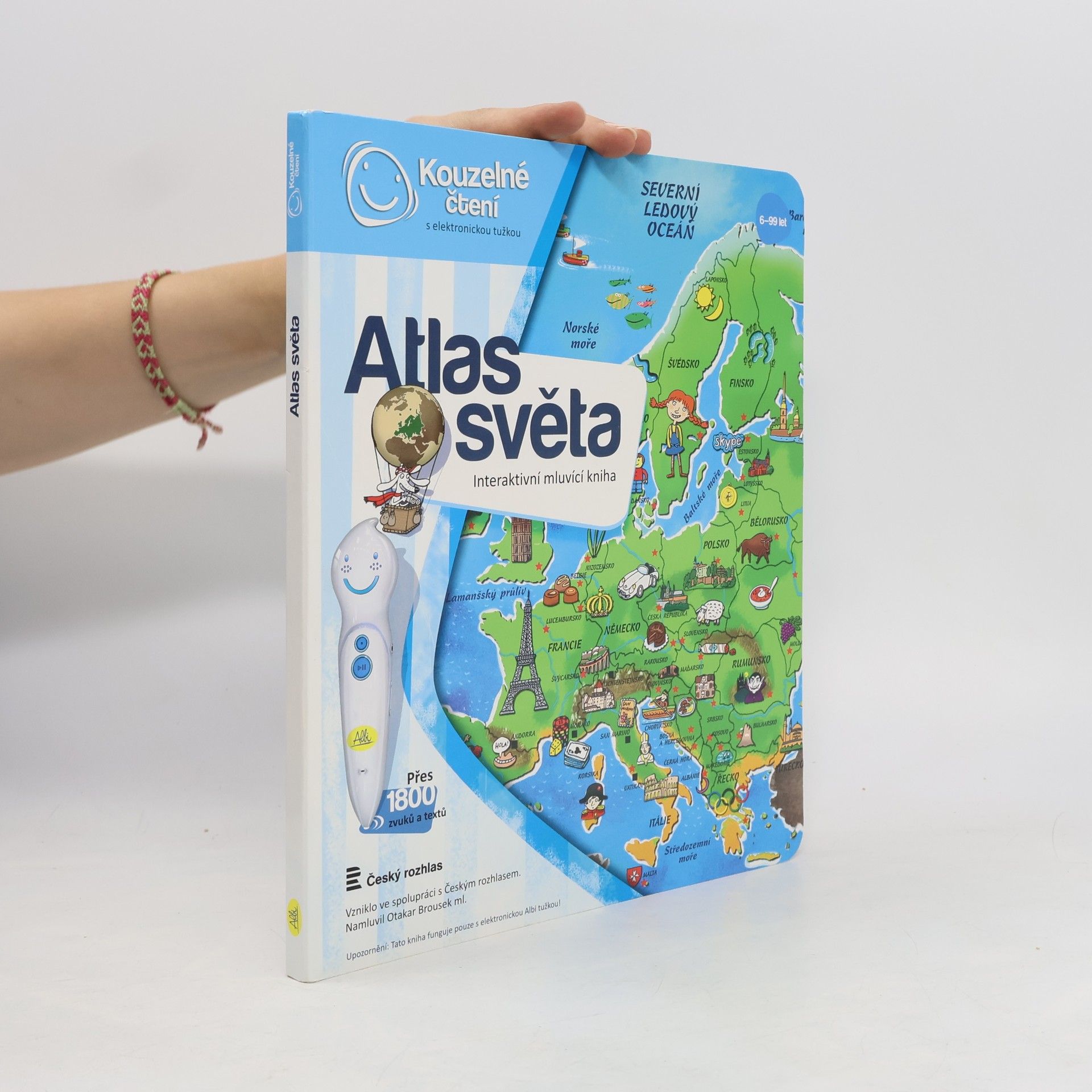 Atlas světa. Interaktivní mluvící kniha