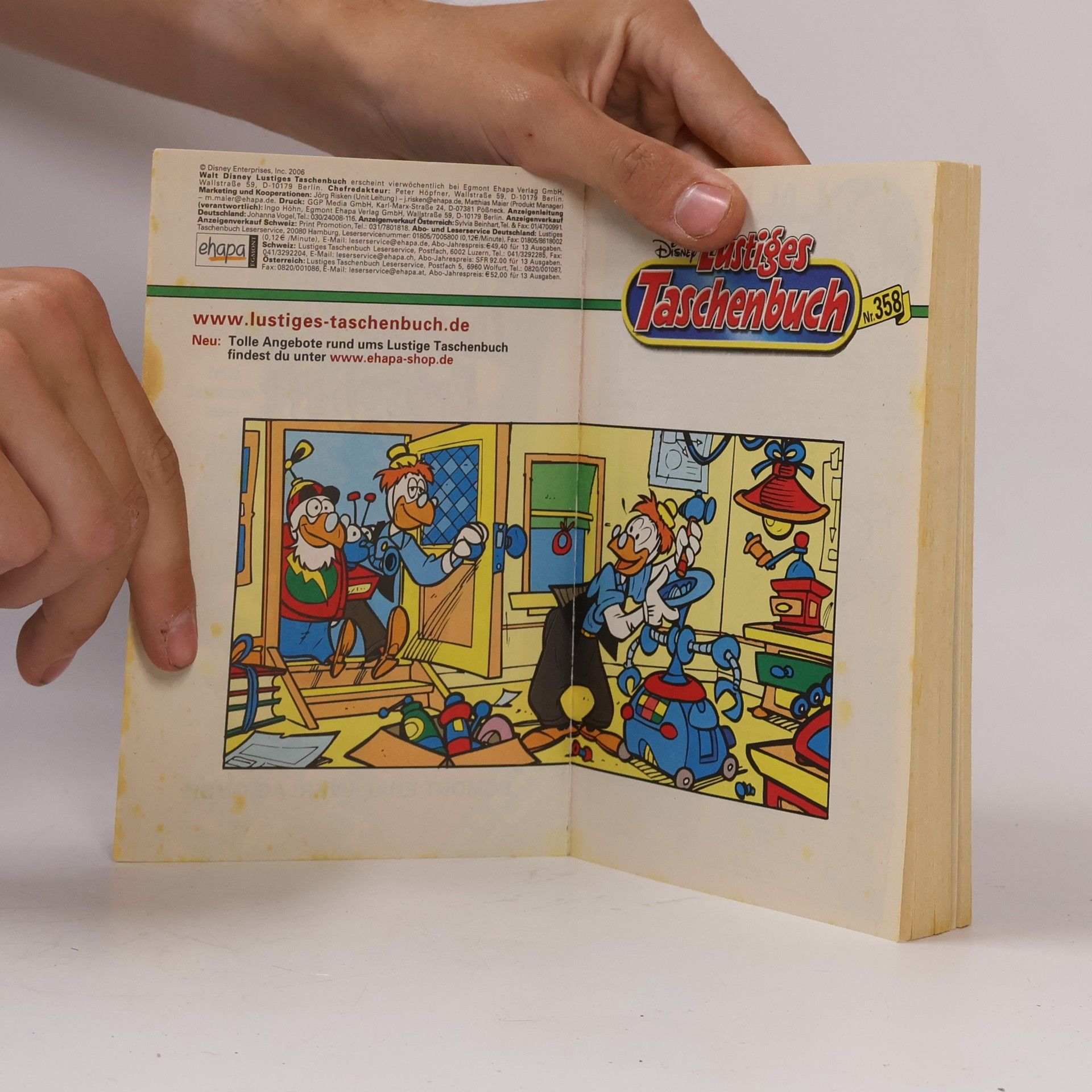 Collectif d'auteurs Lustiges Tachenbuch, Unheimliche Erbschaft LTB 358