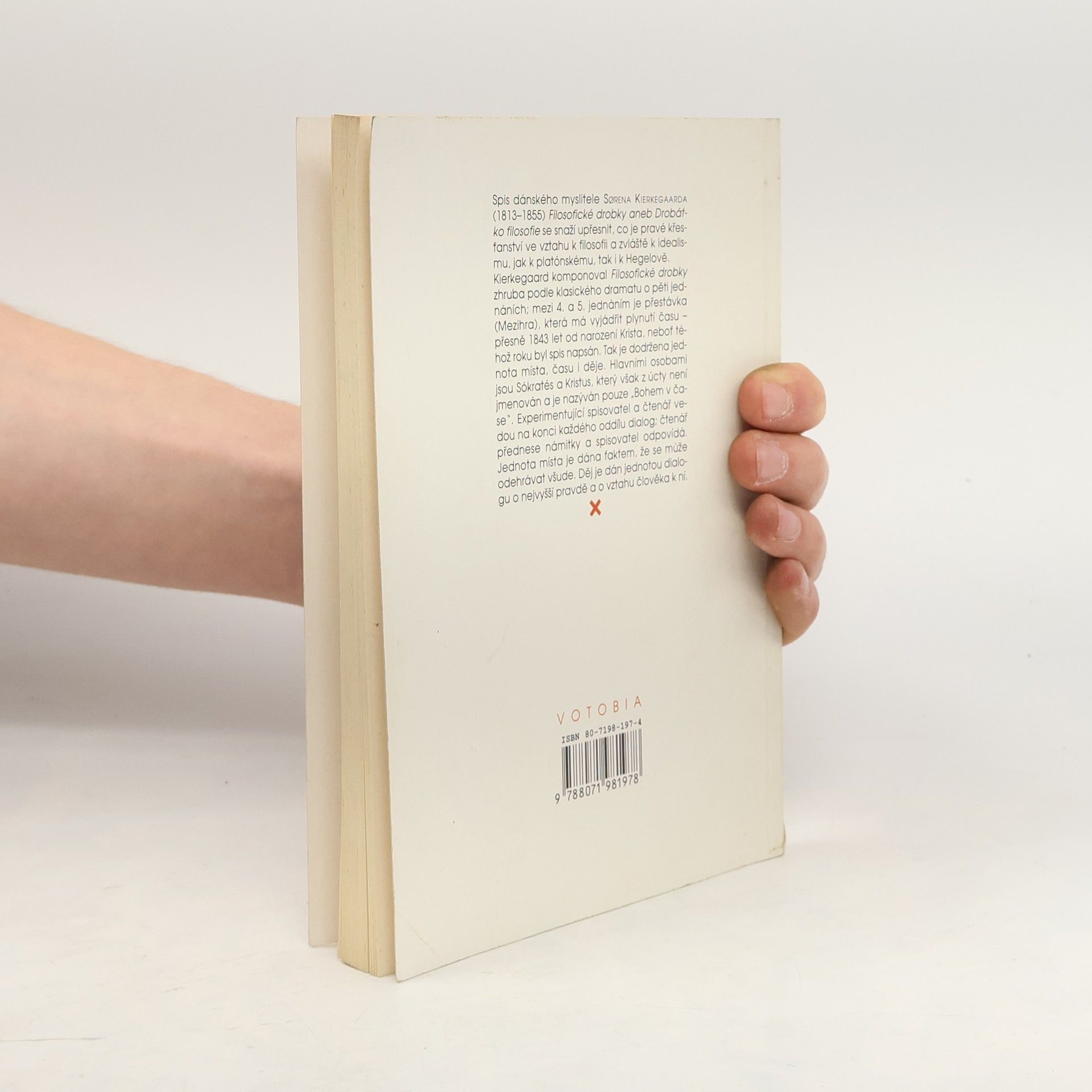Søren Kierkegaard Filosofické drobky, aneb, Drobátko filosofie