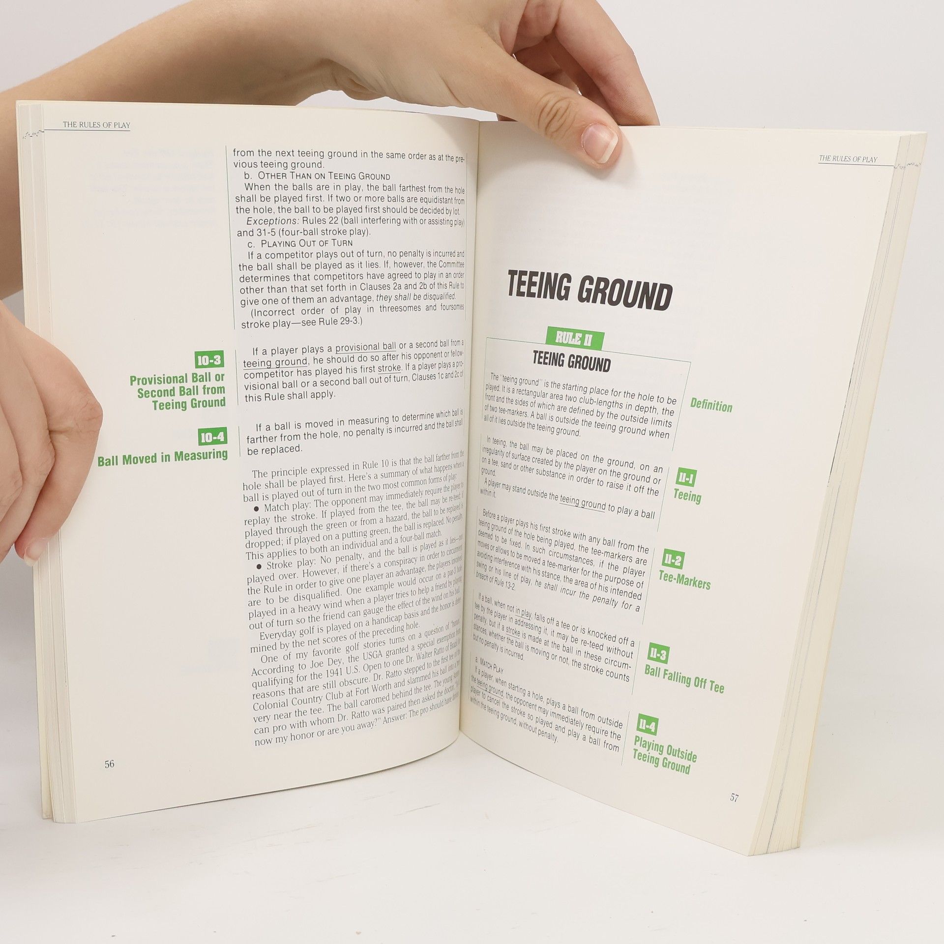 Tom Watson The Rules of Golf