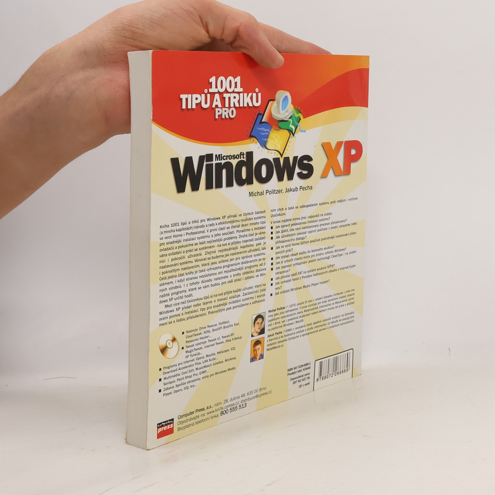 Michal Politzer 1001 tipů a triků pro Microsoft Windows XP