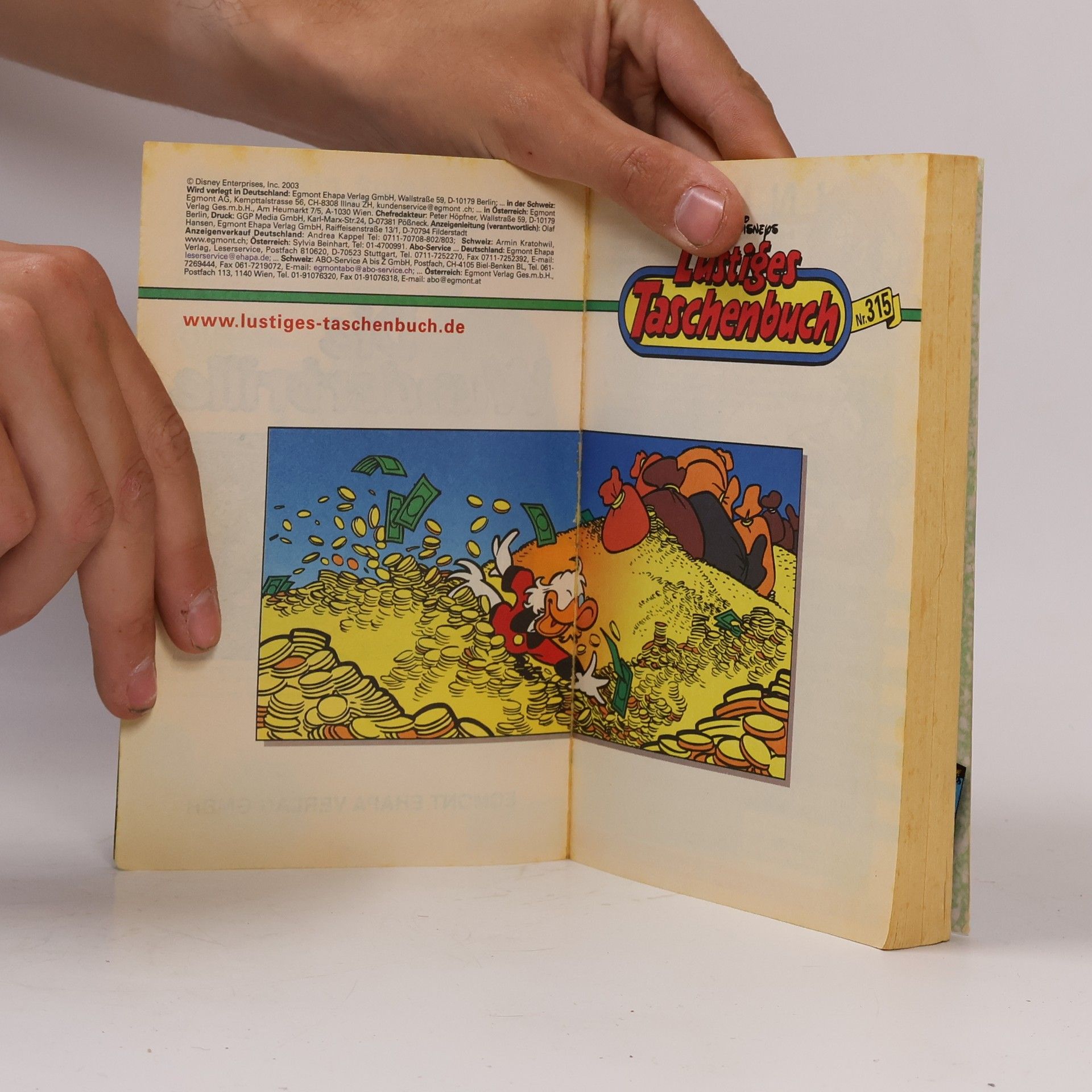 Walt Disney Lustiges Taschenbuch 315. Die Wunderbrille