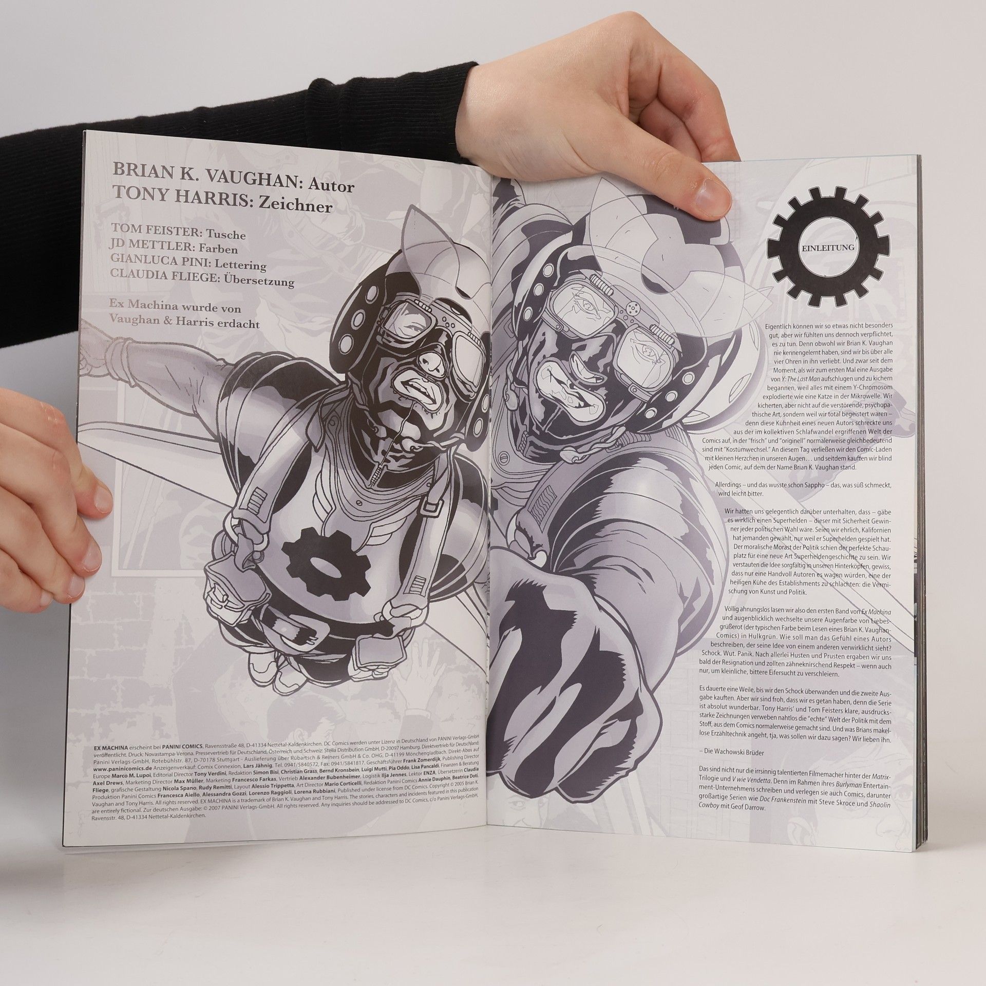 Brian K. Vaughan Ex Machina