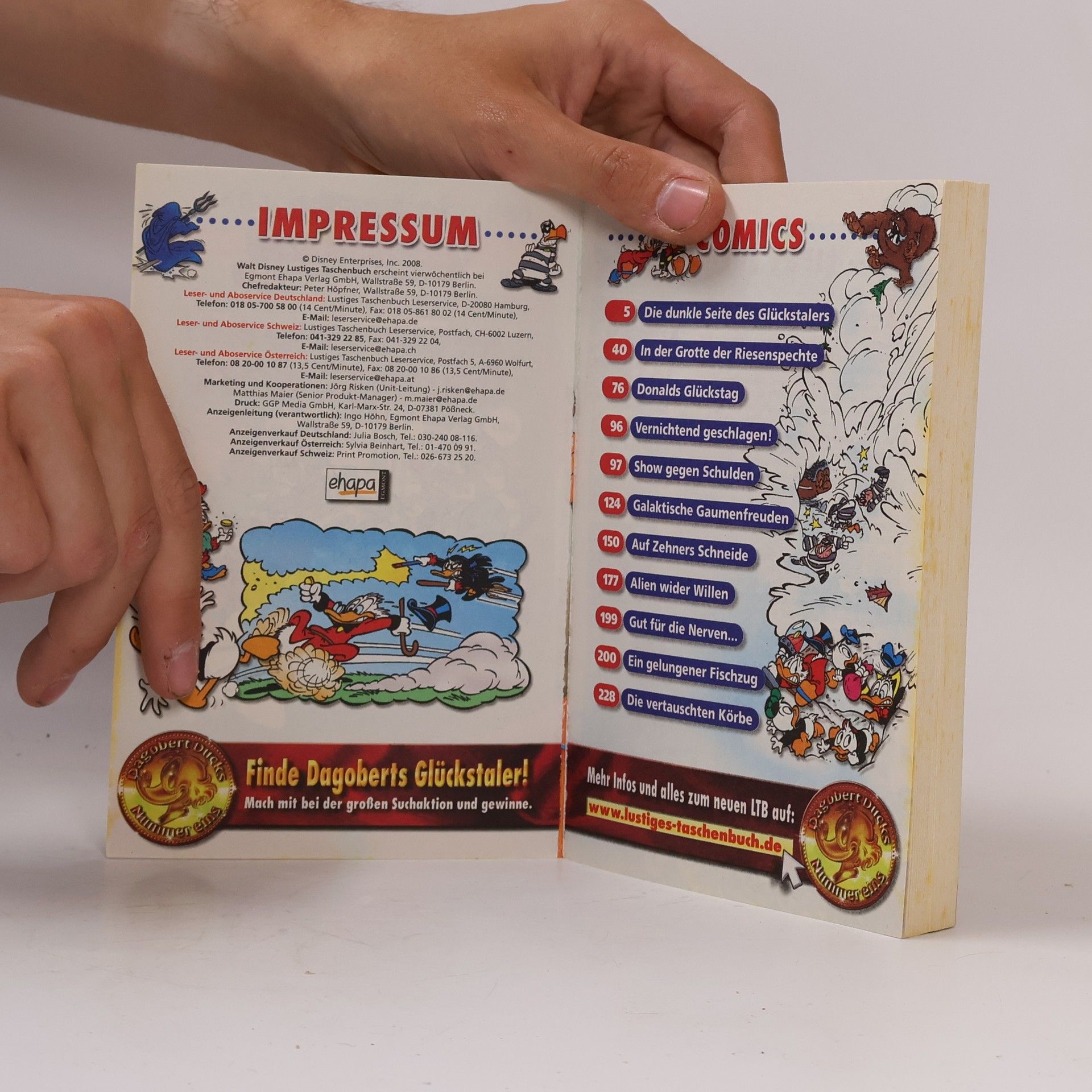 Walt Disney Lustiges Taschenbuch 381