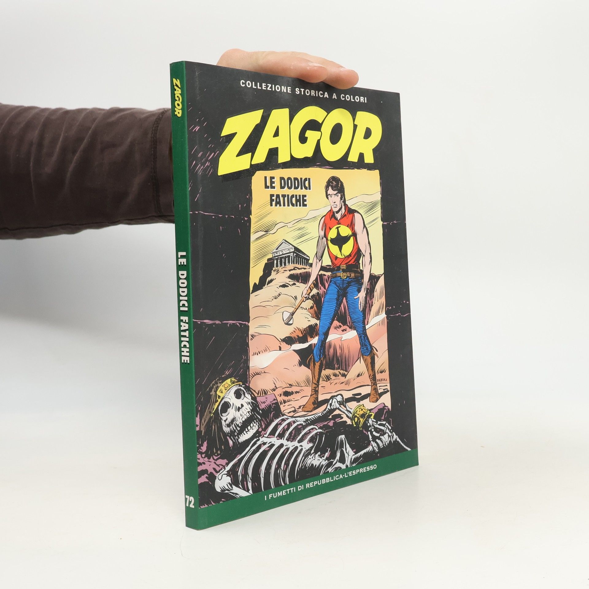 Gallieno Ferri Zagor 72. Le dodici fatiche