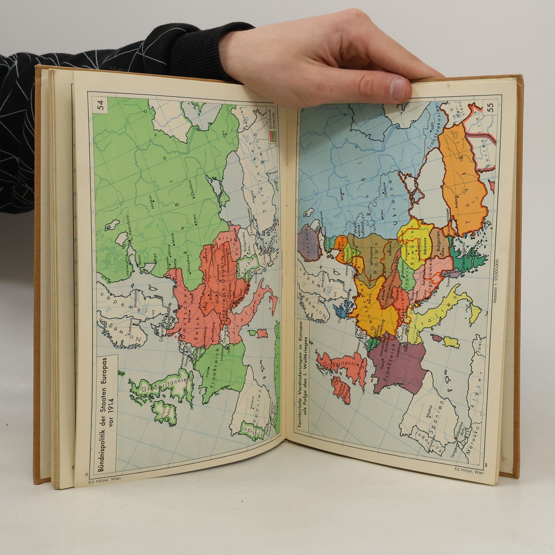 Wilhelm Schier Atlas zur allgemeinen und österreichischen Geschichte
