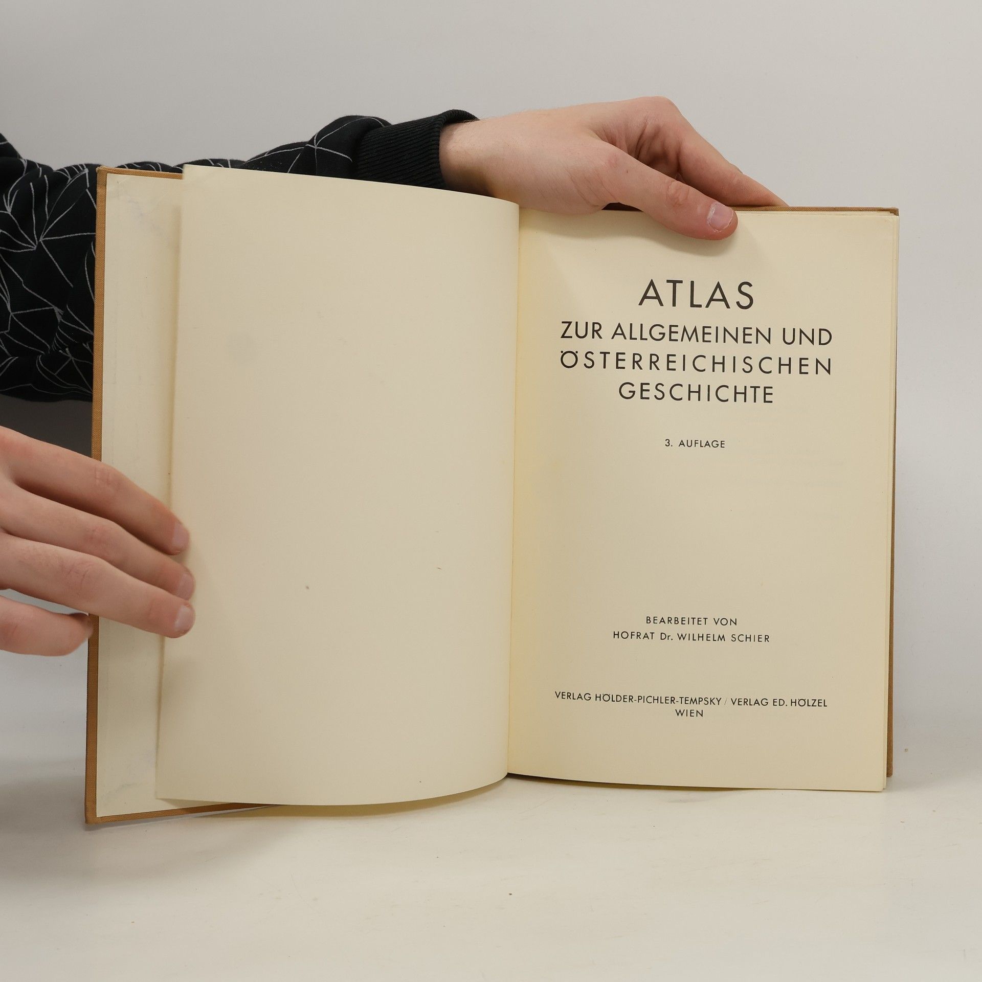 Wilhelm Schier Atlas zur allgemeinen und österreichischen Geschichte