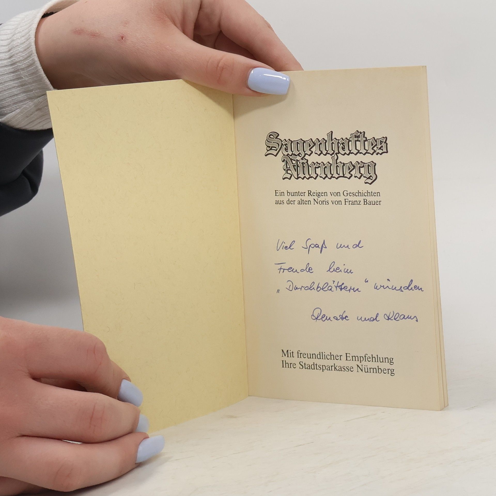 Franz J. Bauer Sagenhaftes Nürnberg