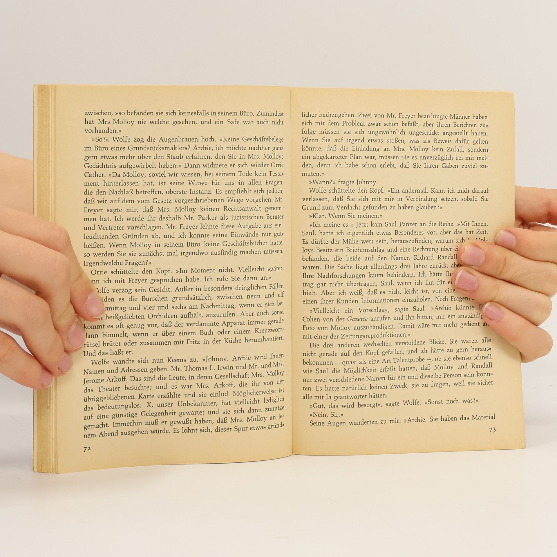Rex Stout P. H. Antwortet nicht