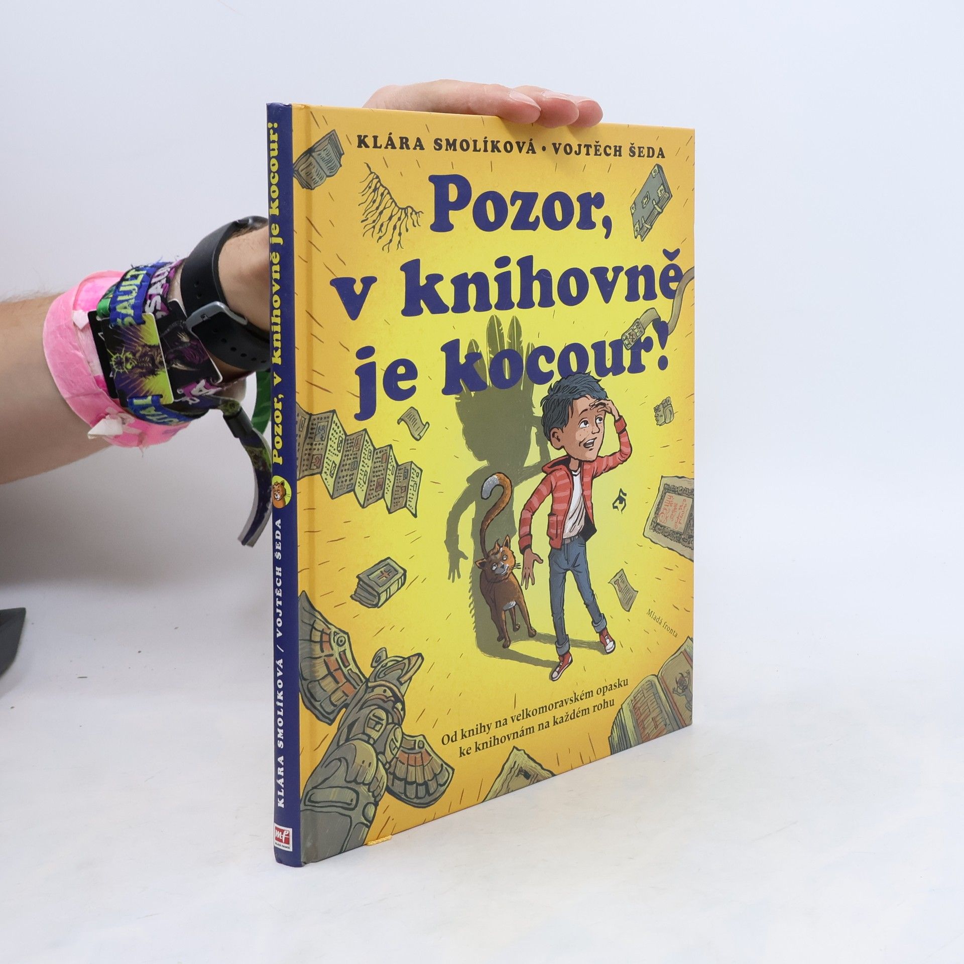 Klára Smolíková Pozor, v knihovně je kocour!