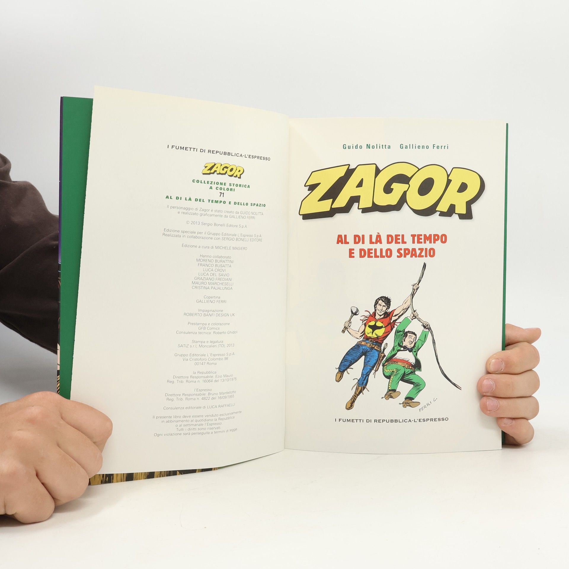 Guido Nolitta Zagor 71
