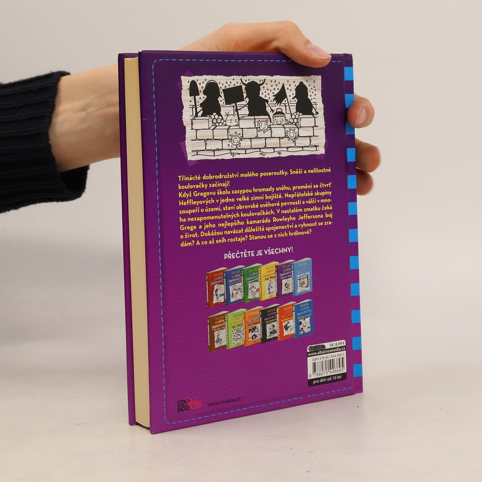 Jeff Kinney Deník malého poseroutky 13. Radosti zimy