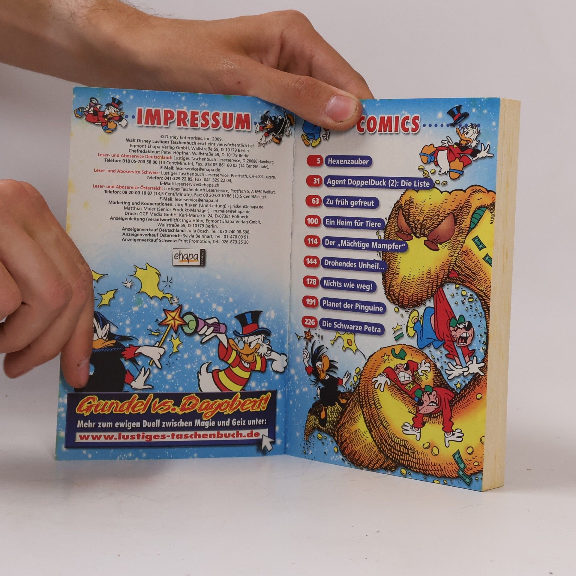 Walt Disney Lustiges Taschenbuch 385. Hexenzauber