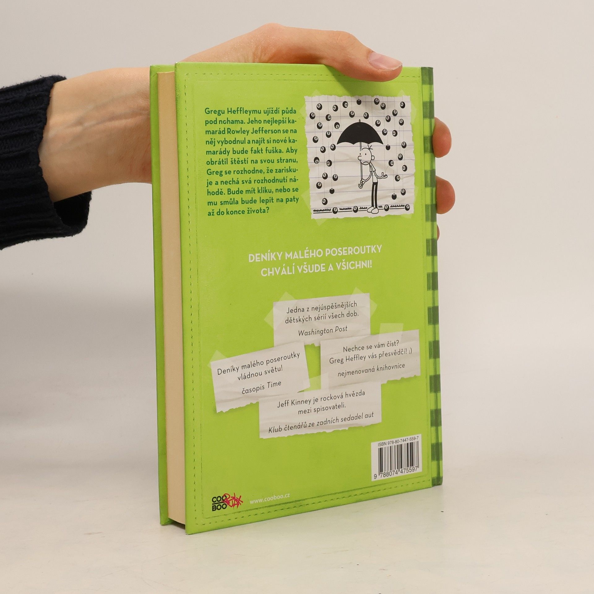 Jeff Kinney Deník malého poseroutky 8. Fakt smůla