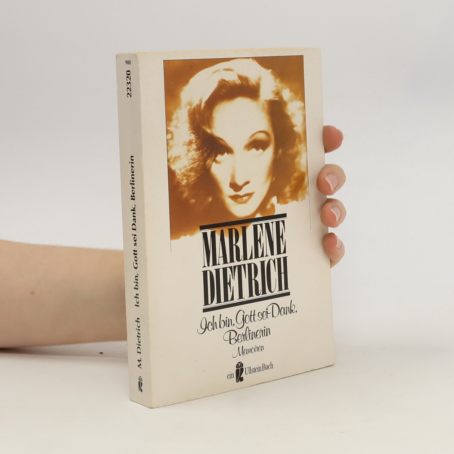 Marlene Dietrich Ich bin, Gott sei Dank, Berlinerin