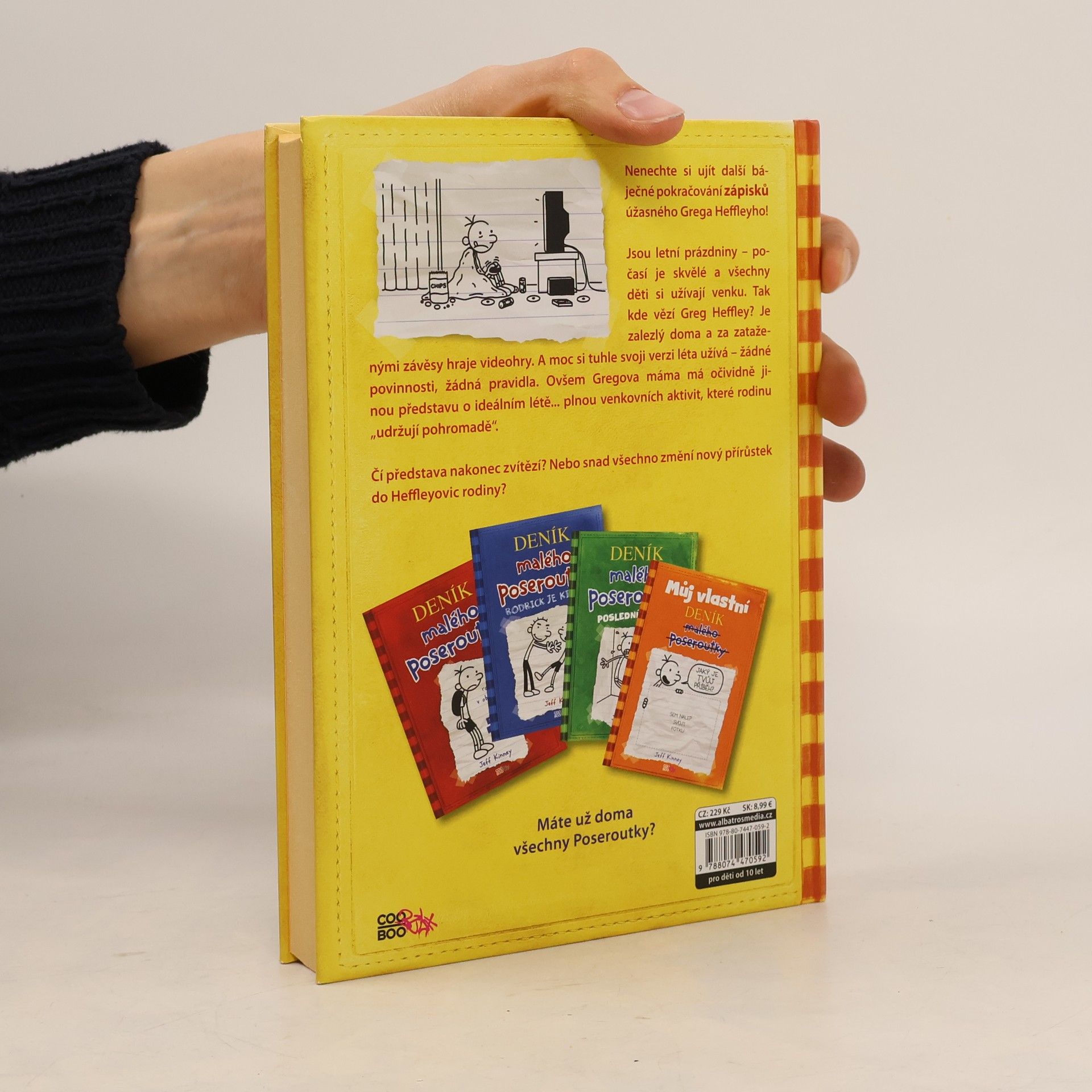 Jeff Kinney Deník malého poseroutky 4. Psí život