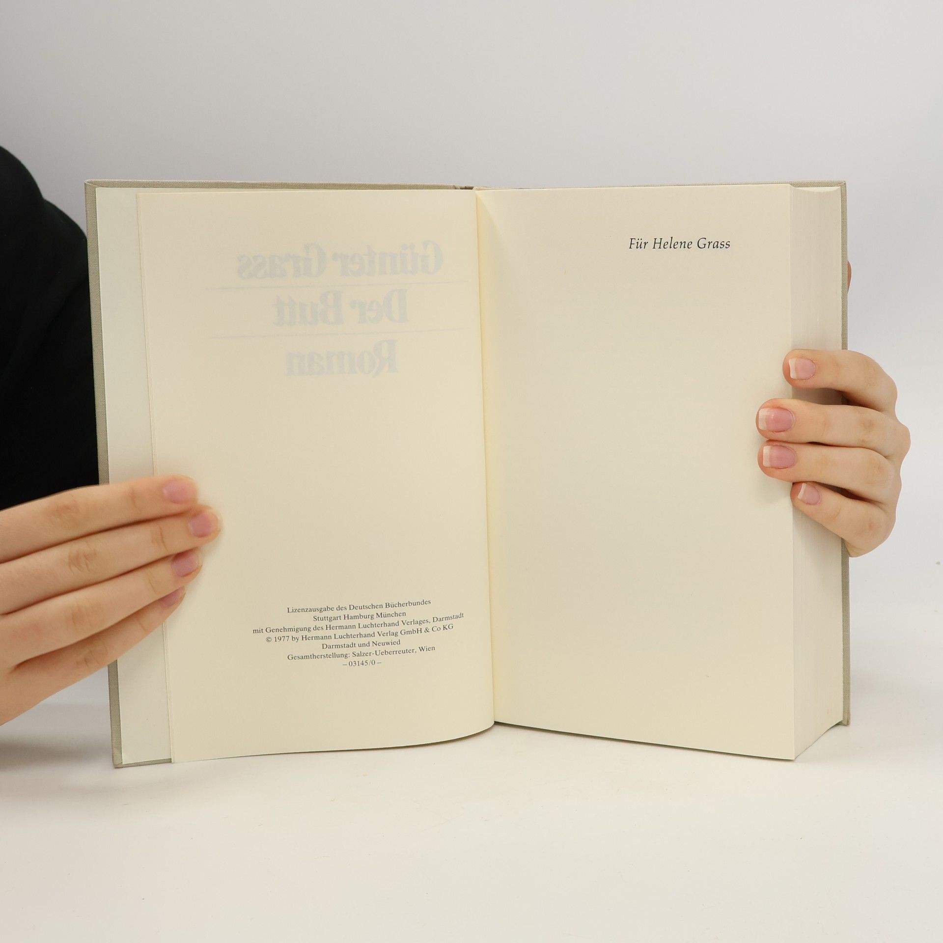 Günter Grass Der Butt